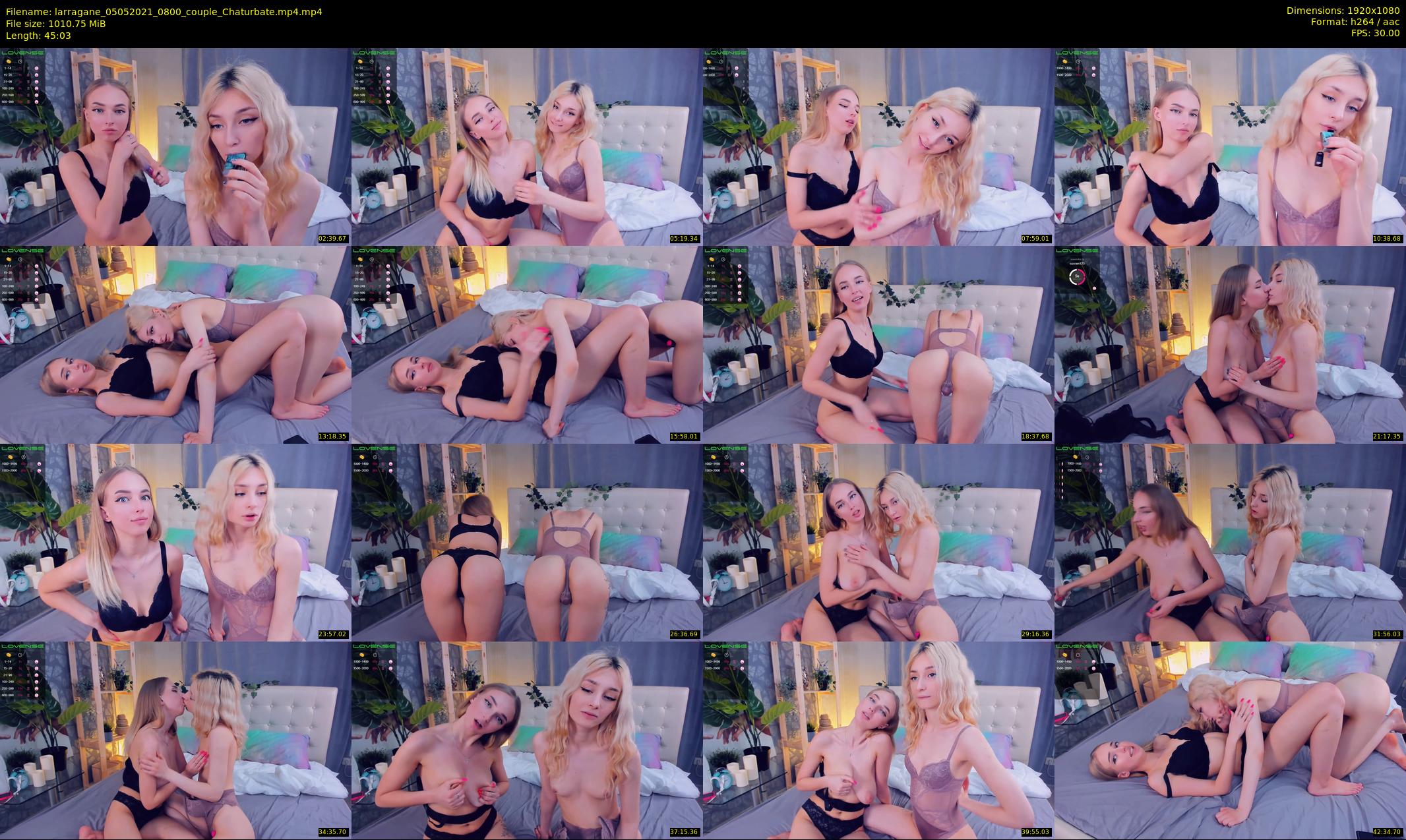 larragane — 46 minute Chaturbate couple cam show recording, 1080p, May 5, 2021