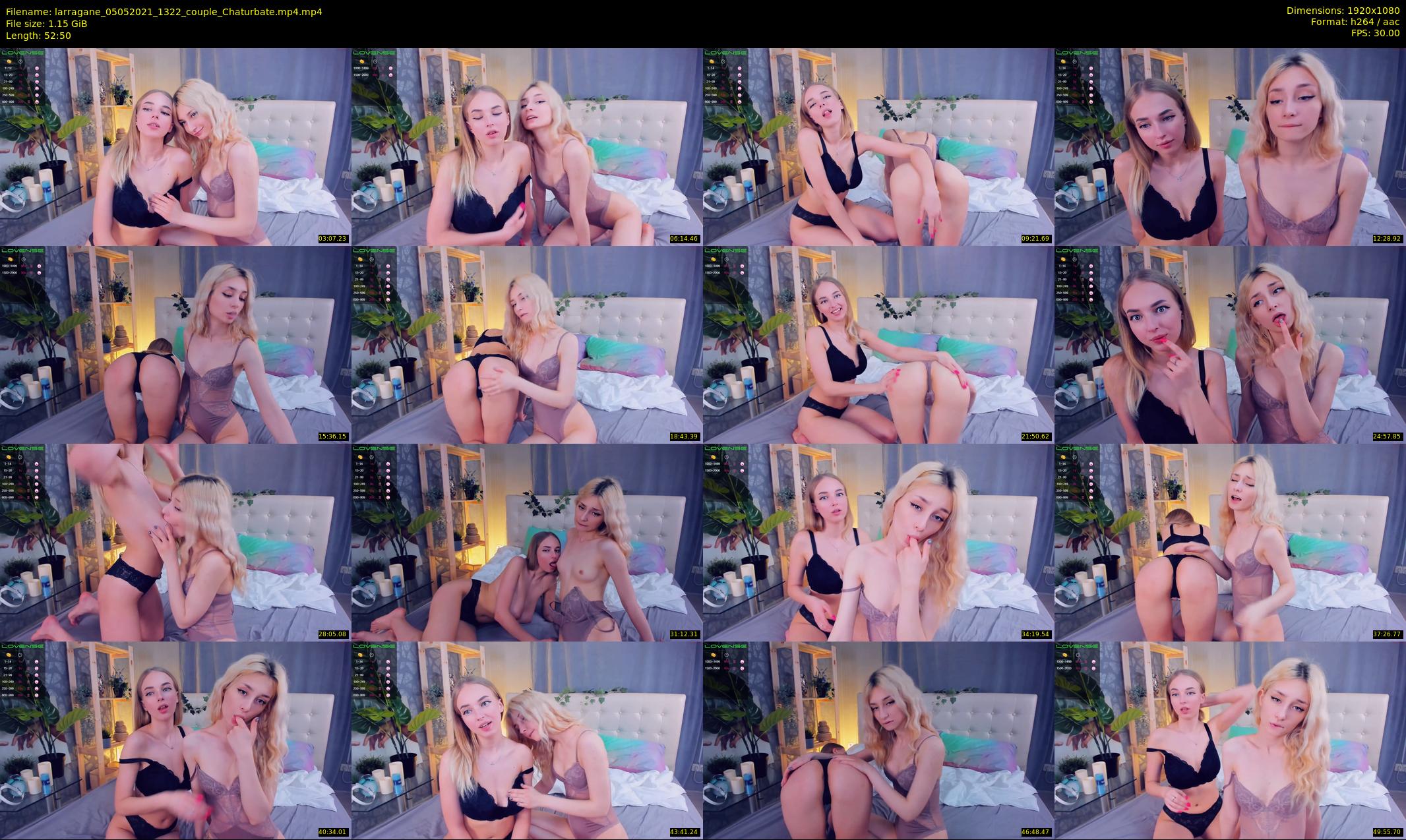 larragane — 53 minute Chaturbate couple cam show recording, 1080p, May 5, 2021