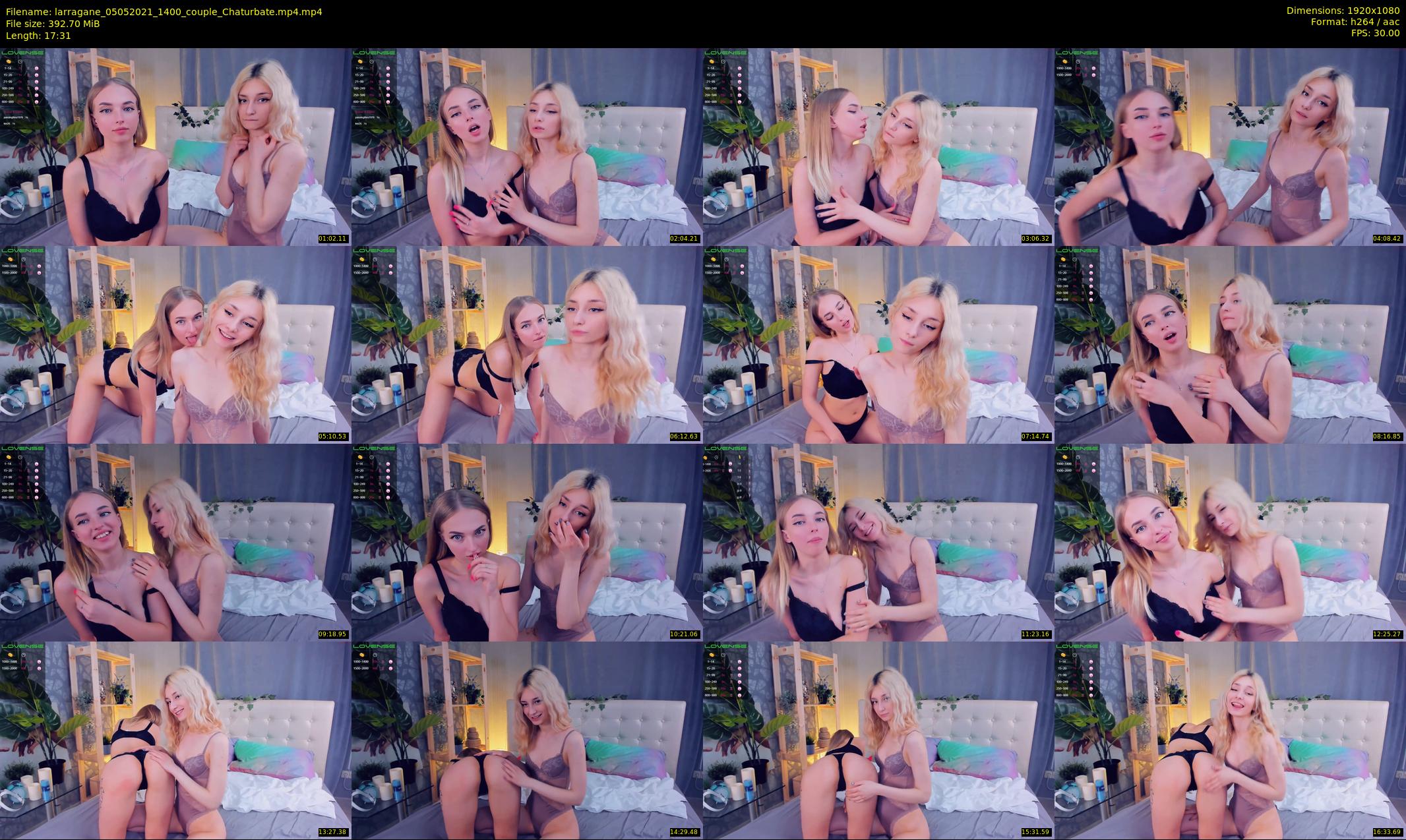 larragane — 18 minute Chaturbate couple cam show recording, 1080p, May 5, 2021