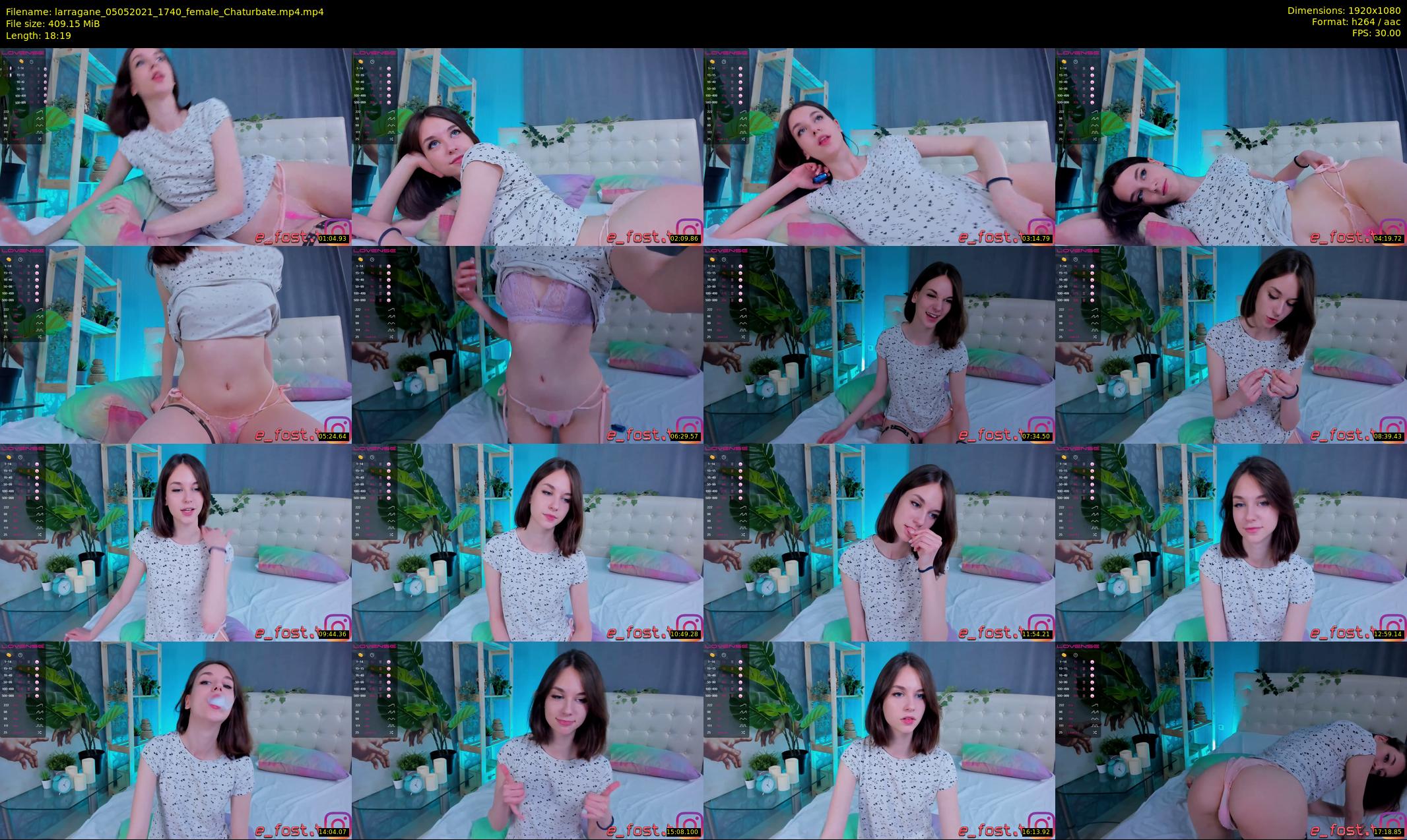 larragane — 19 minute Chaturbate couple cam show recording, 1080p, May 5, 2021