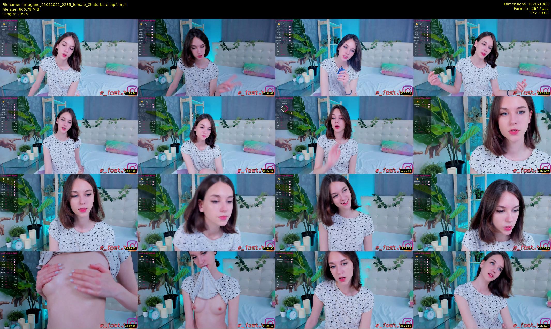 larragane — 30 minute Chaturbate couple cam show recording, 1080p, May 5, 2021