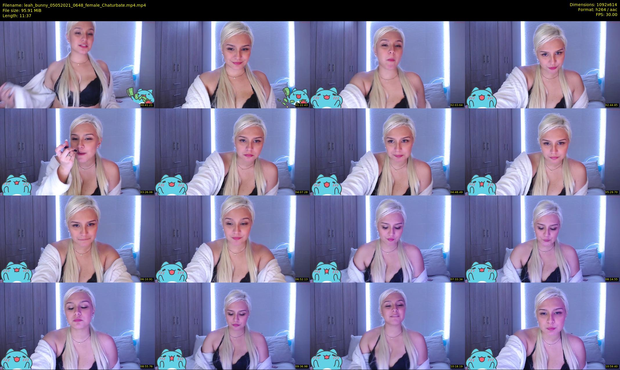 leah_bunny — 12 minute Chaturbate female cam show recording, 480p, May 5, 2021