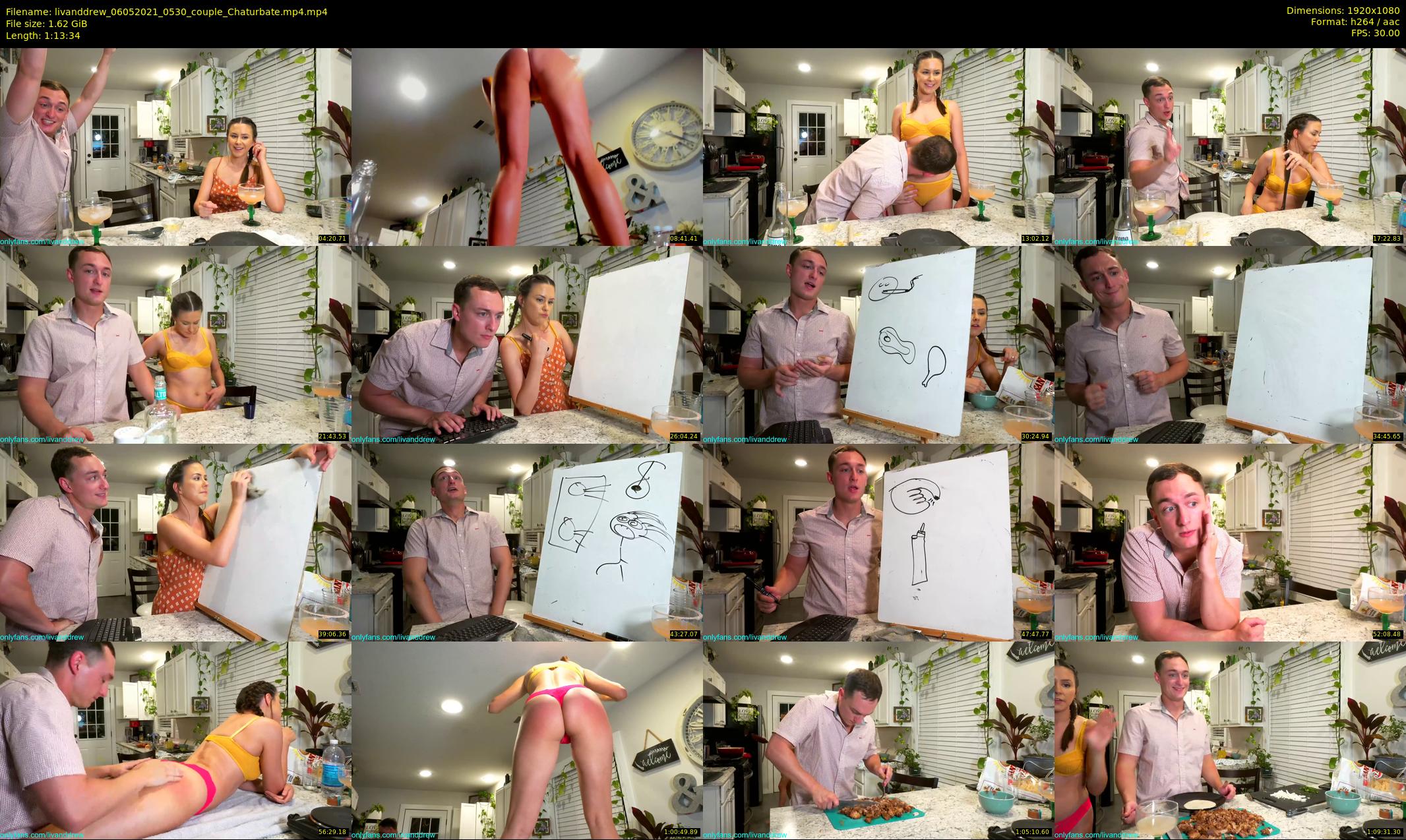 livanddrew — 74 minute Chaturbate couple cam show recording, 1080p, May 6, 2021