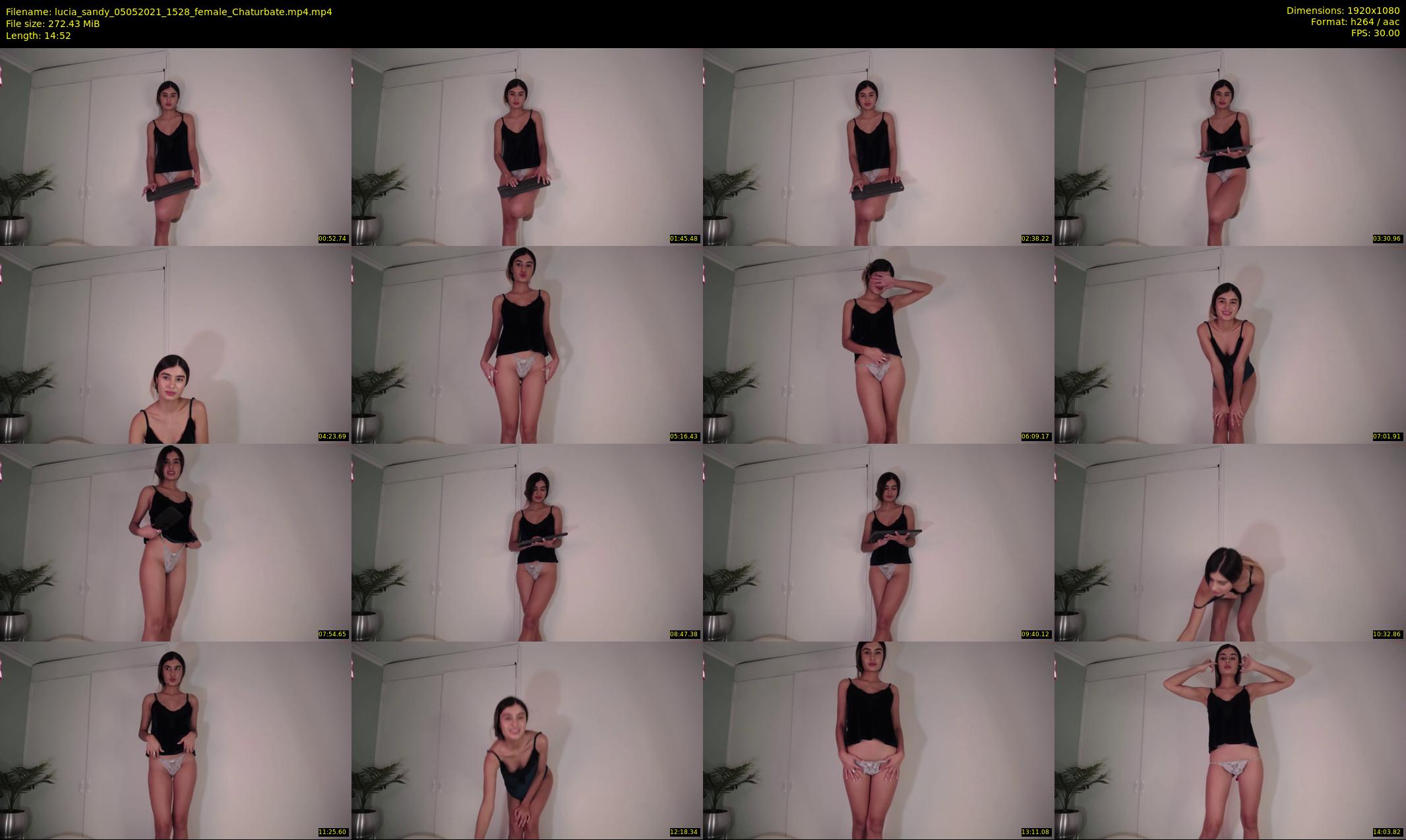lucia_sandy — 15 minute Chaturbate female cam show recording, 1080p, May 5, 2021