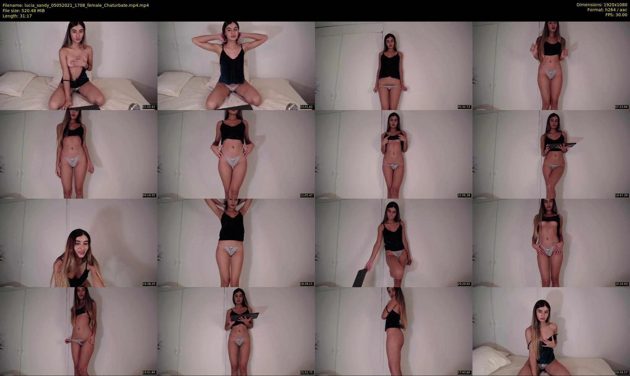 lucia_sandy — 32 minute Chaturbate female cam show recording, 1080p, May 5, 2021