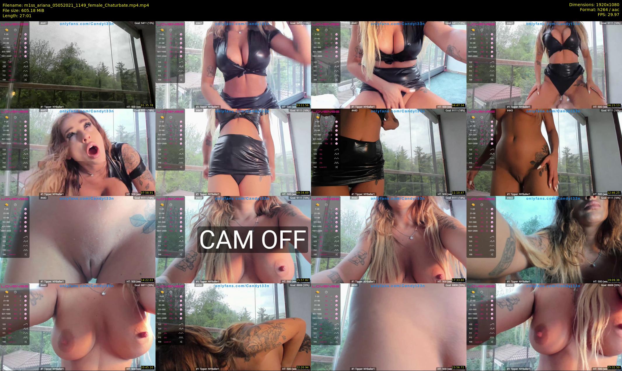 m1ss_ariana — 28 minute Chaturbate female cam show recording, 1080p, May 5, 2021