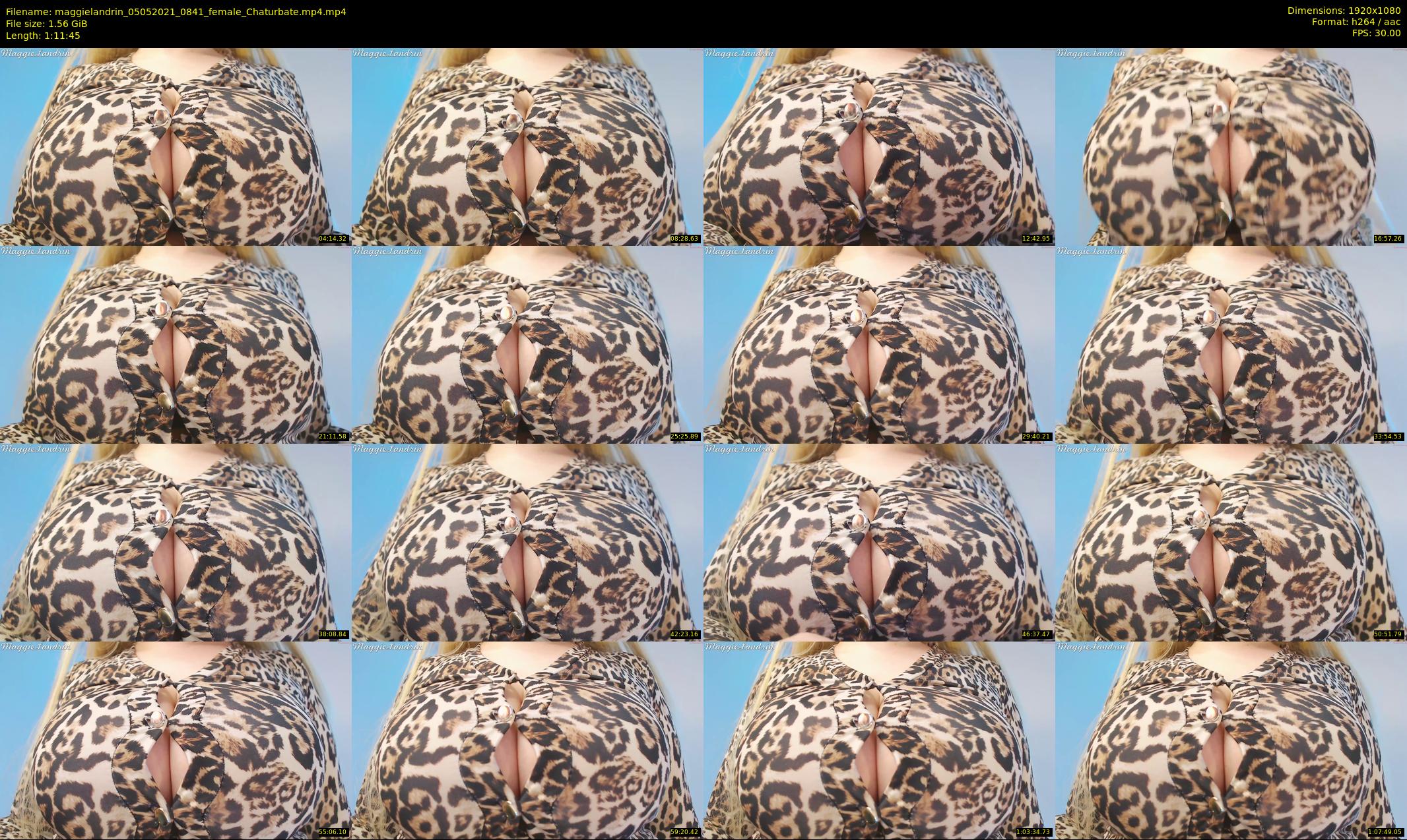 maggielandrin — 72 minute Chaturbate female cam show recording, 1080p, May 5, 2021