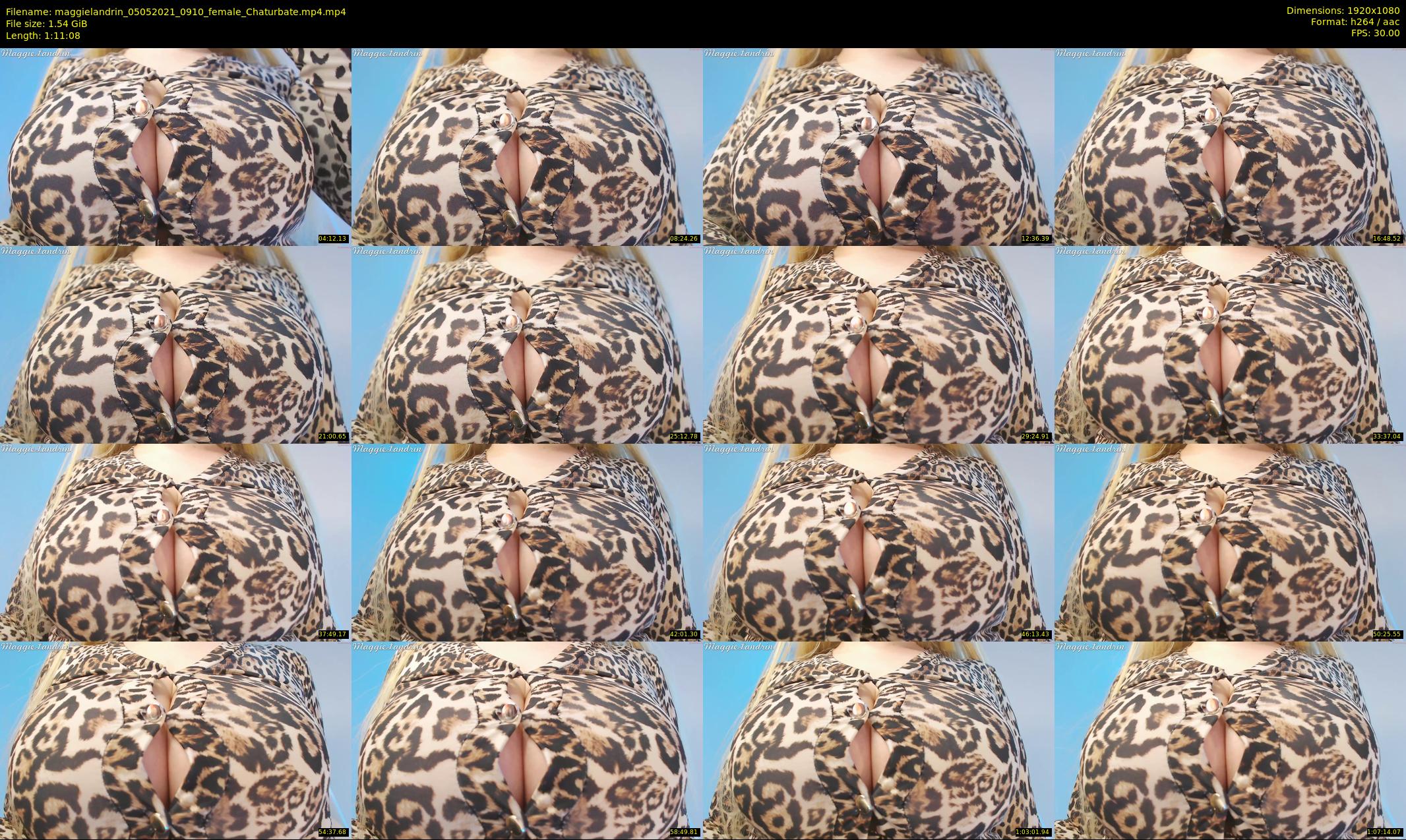 maggielandrin — 72 minute Chaturbate female cam show recording, 1080p, May 5, 2021