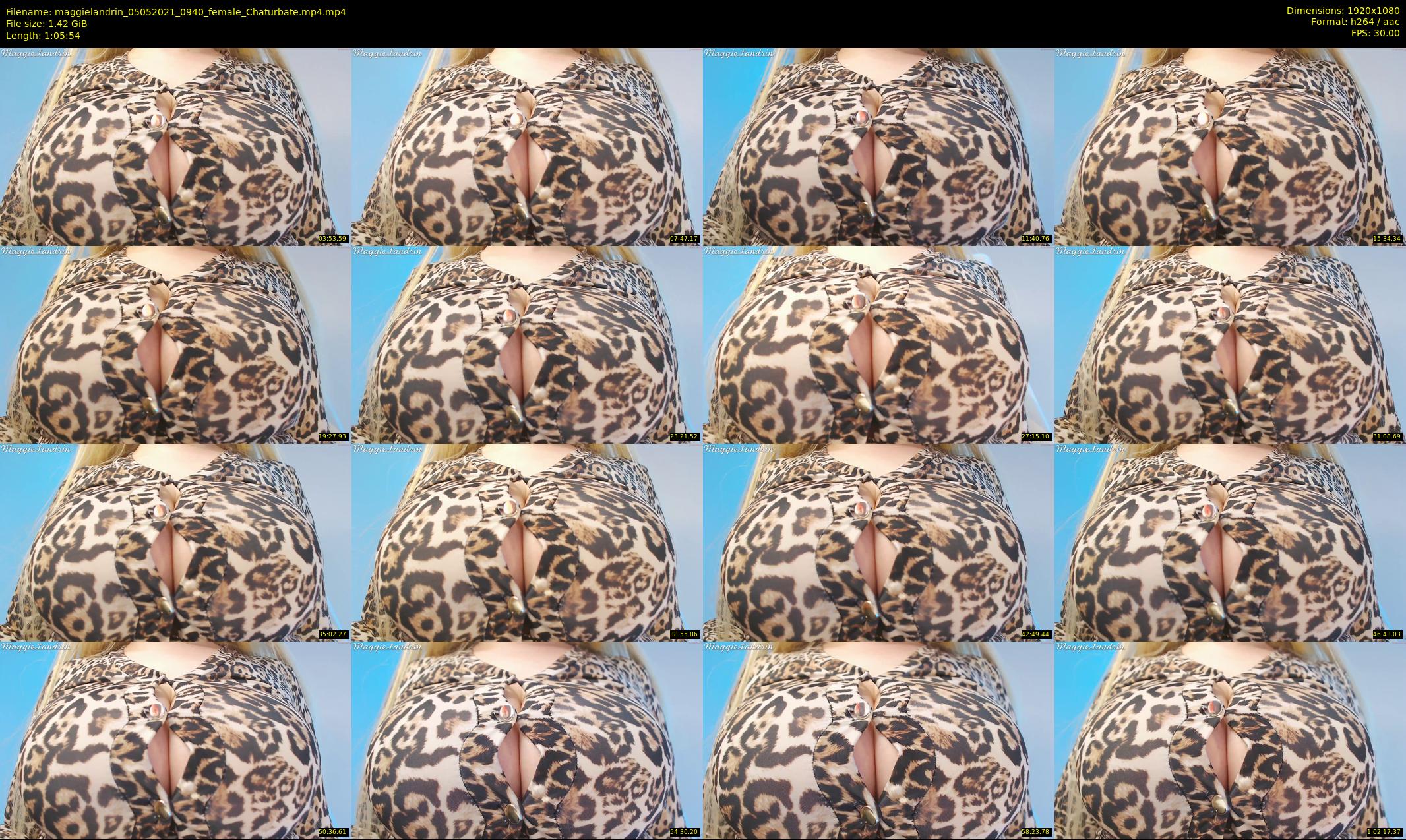 maggielandrin — 66 minute Chaturbate female cam show recording, 1080p, May 5, 2021