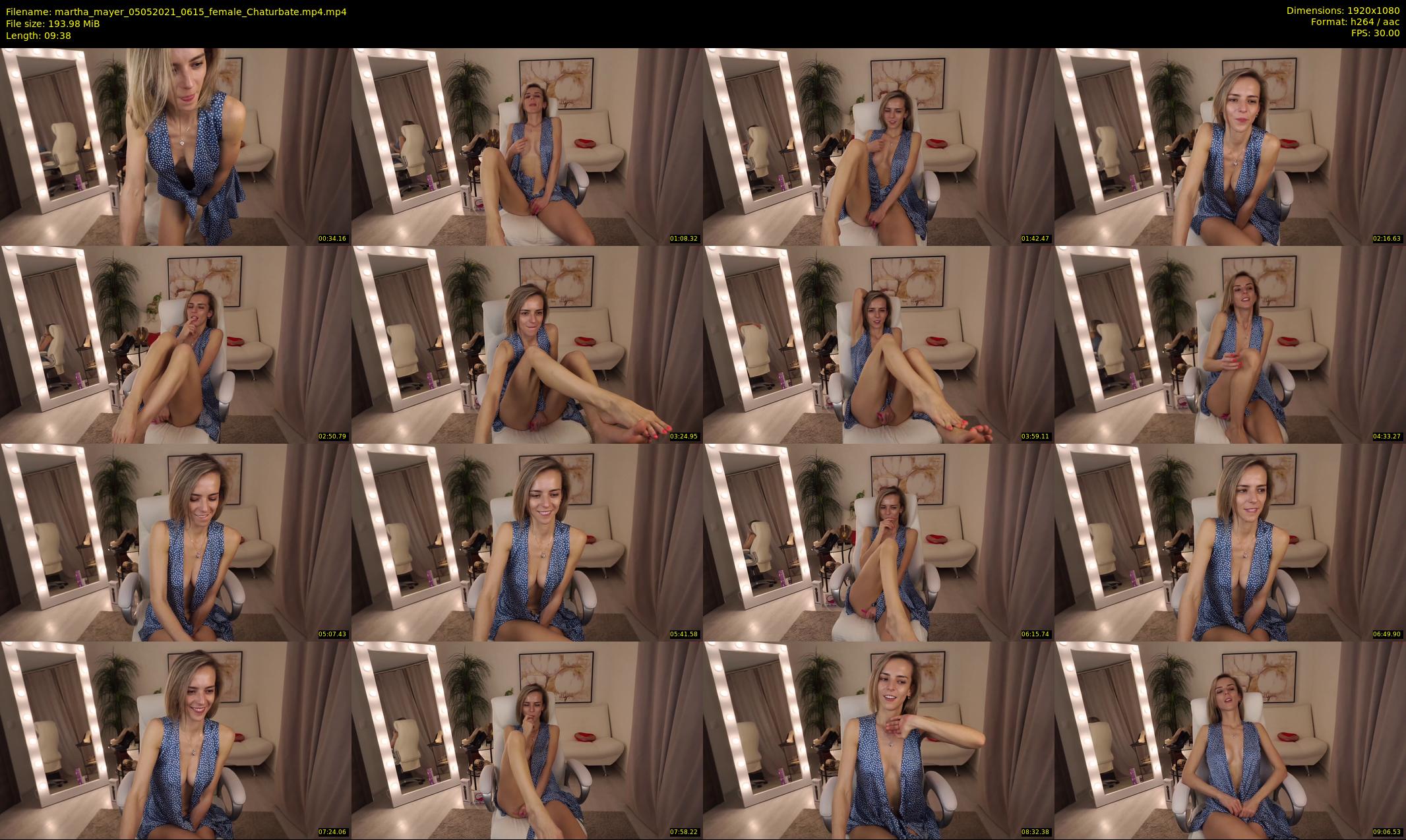 martha_mayer — 10 minute Chaturbate female cam show recording, 1080p, May 5, 2021