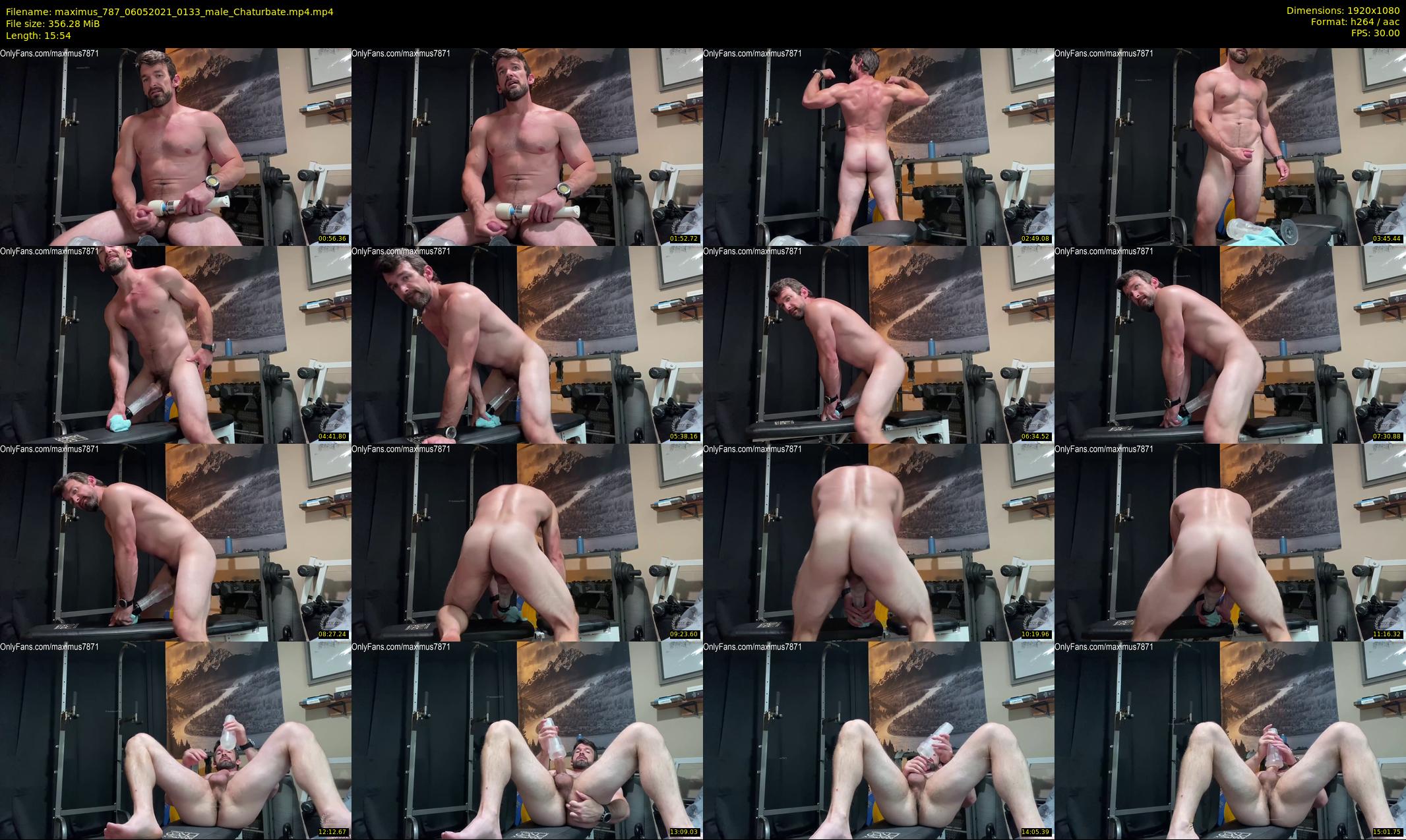 maximus_787 — 16 minute Chaturbate male cam show recording, 1080p, May 6, 2021