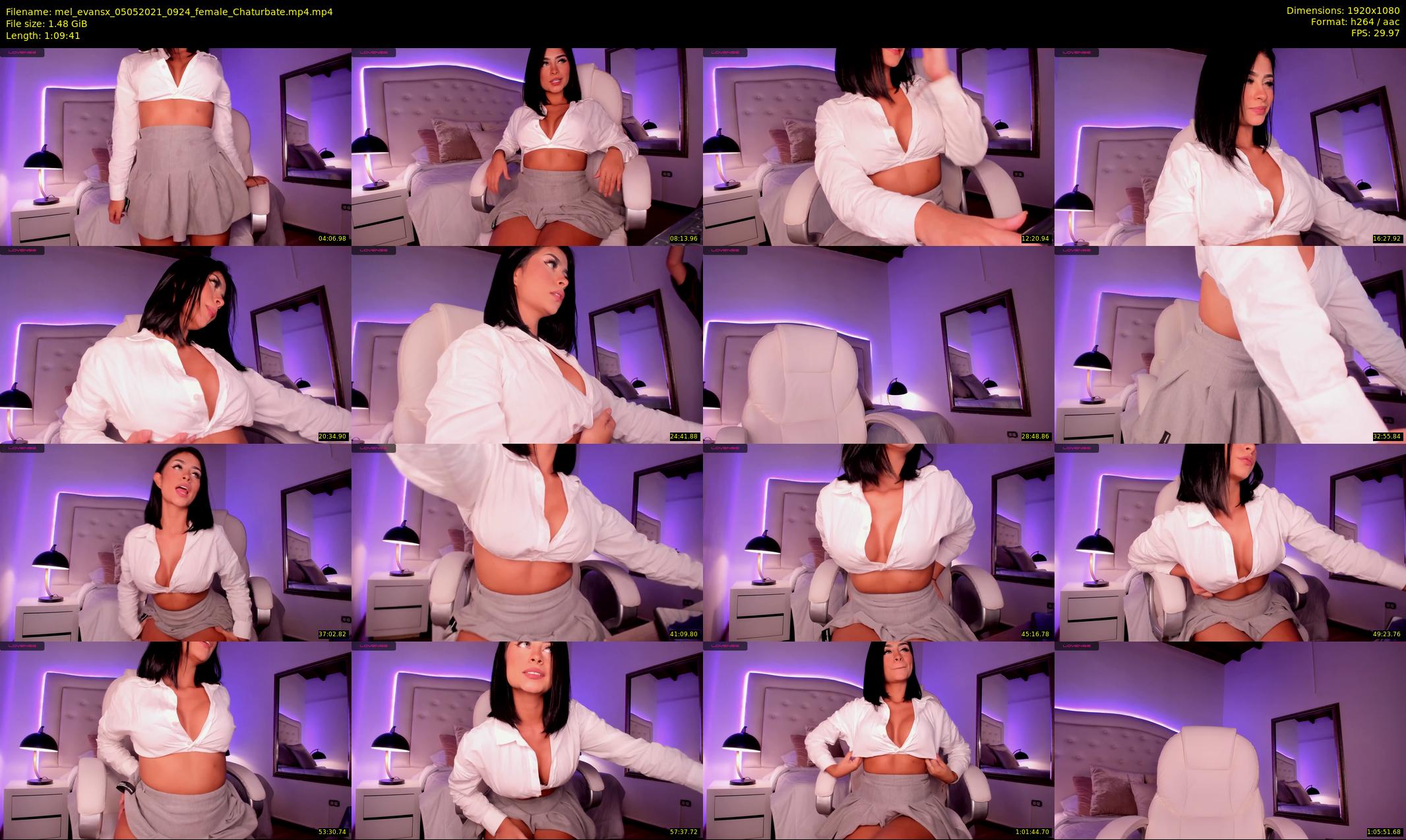 mel_evansx — 70 minute Chaturbate female cam show recording, 1080p, May 5, 2021