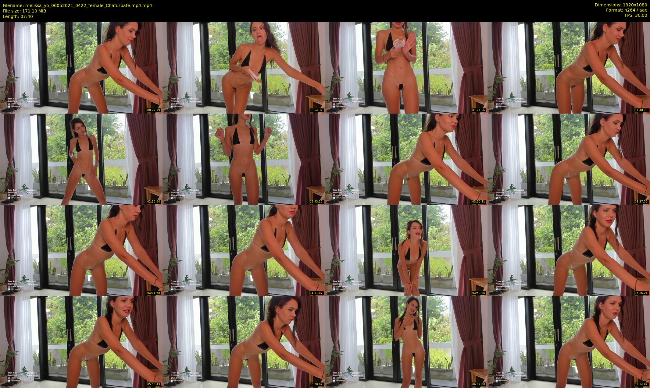 melissa_yo — 8 minute Chaturbate female cam show recording, 1080p, May 6, 2021