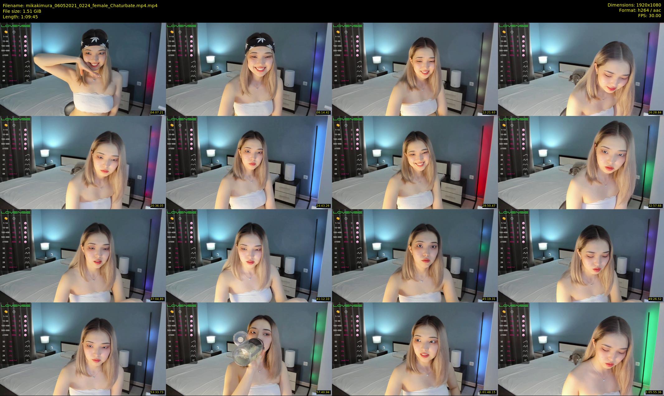 mikakimura — 70 minute Chaturbate female cam show recording, 1080p, May 6, 2021