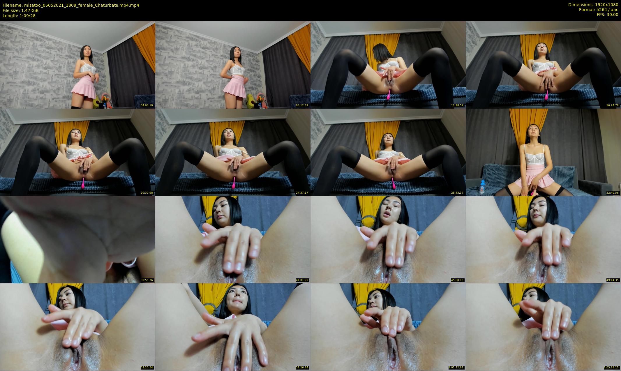 misatoo — 70 minute Chaturbate female cam show recording, 1080p, May 5, 2021