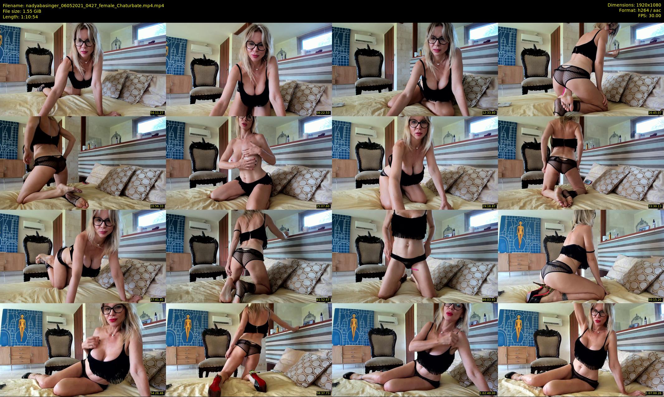 nadyabasinger — 71 minute Chaturbate female cam show recording, 1080p, May 6, 2021