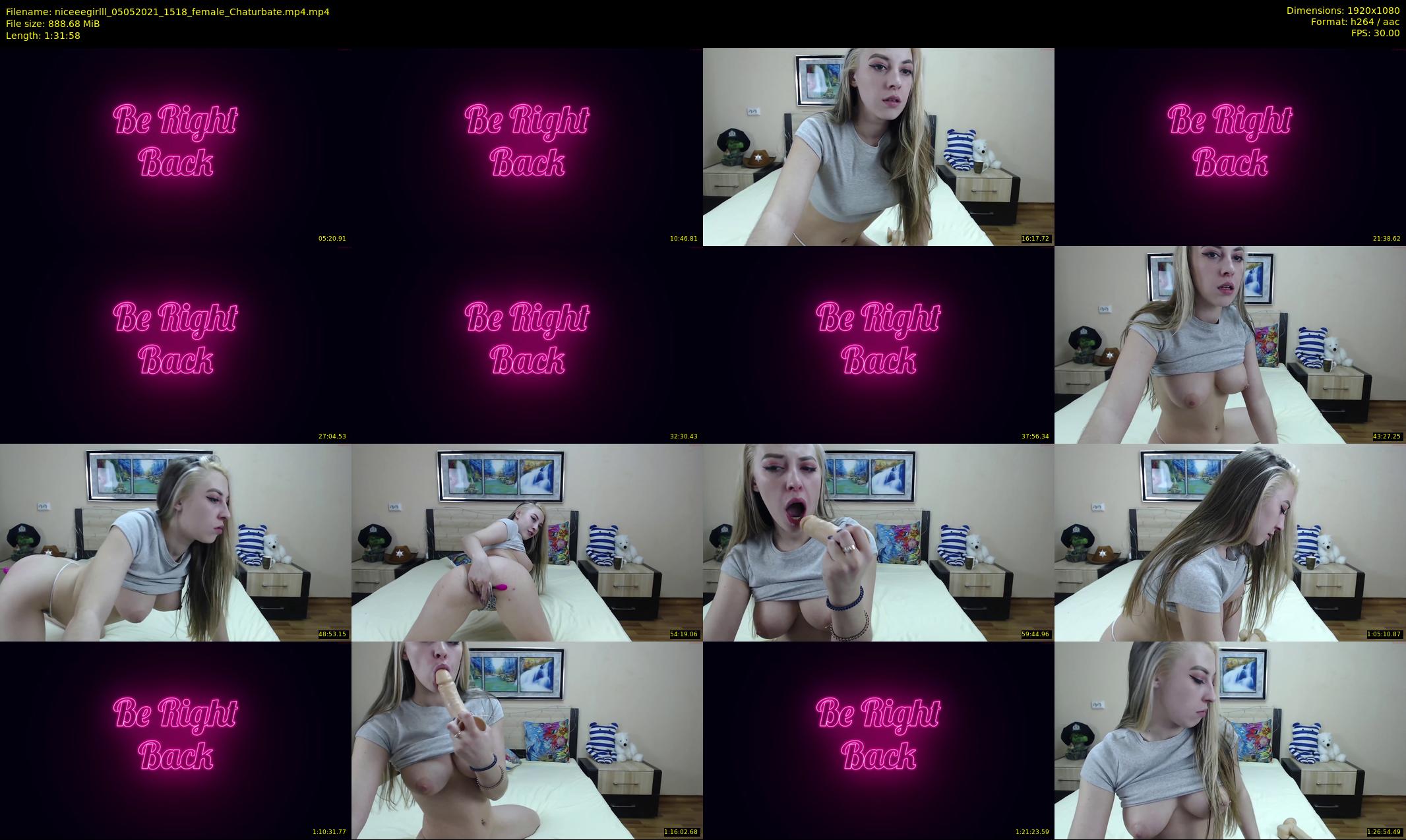 niceeegirlll — 92 minute Chaturbate couple cam show recording, 1080p, May 5, 2021