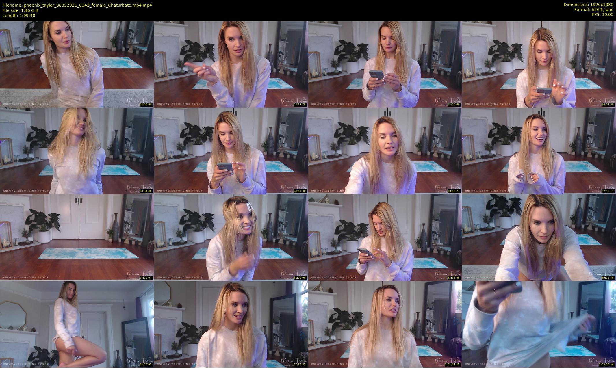 phoenix_taylor — 70 minute Chaturbate female cam show recording, 1080p, May 6, 2021