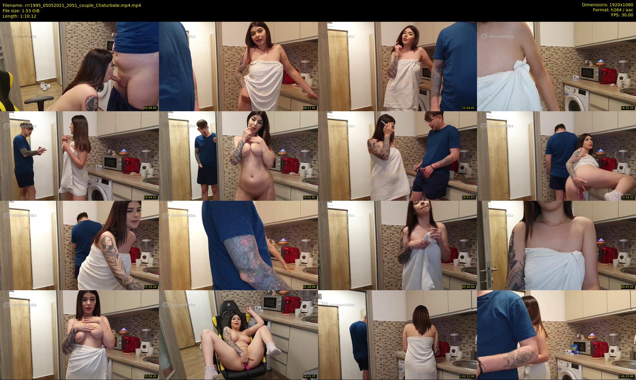 rrr1995 — 71 minute Chaturbate couple cam show recording, 1080p, May 5, 2021