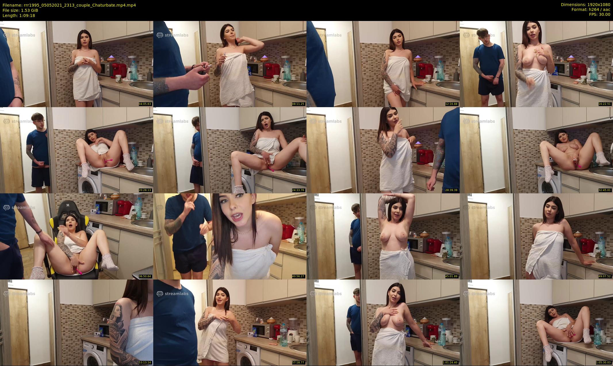 rrr1995 — 70 minute Chaturbate couple cam show recording, 1080p, May 5, 2021