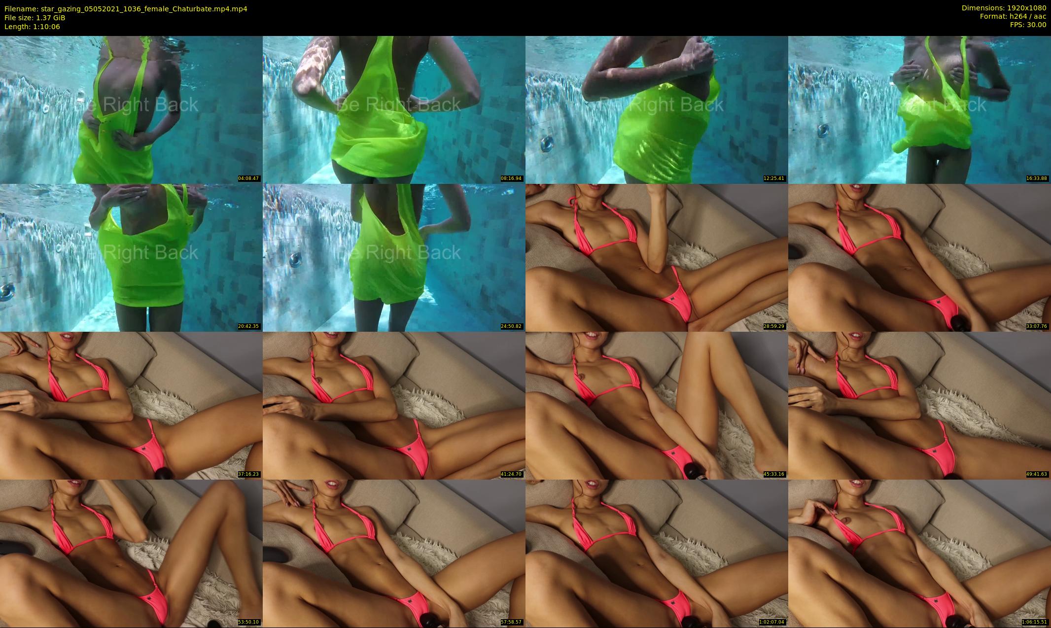 star_gazing — 71 minute Chaturbate female cam show recording, 1080p, May 5, 2021