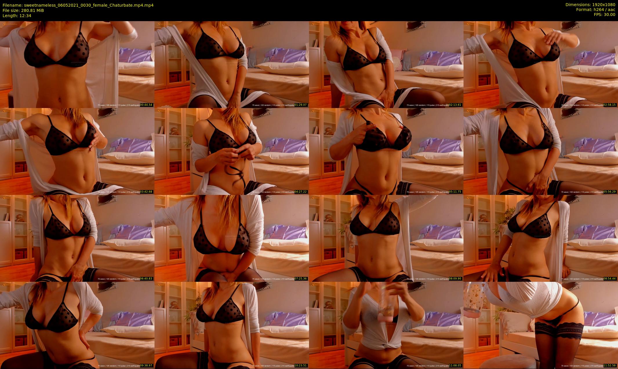 sweetnameless — 13 minute Chaturbate couple cam show recording, 1080p, May 6, 2021
