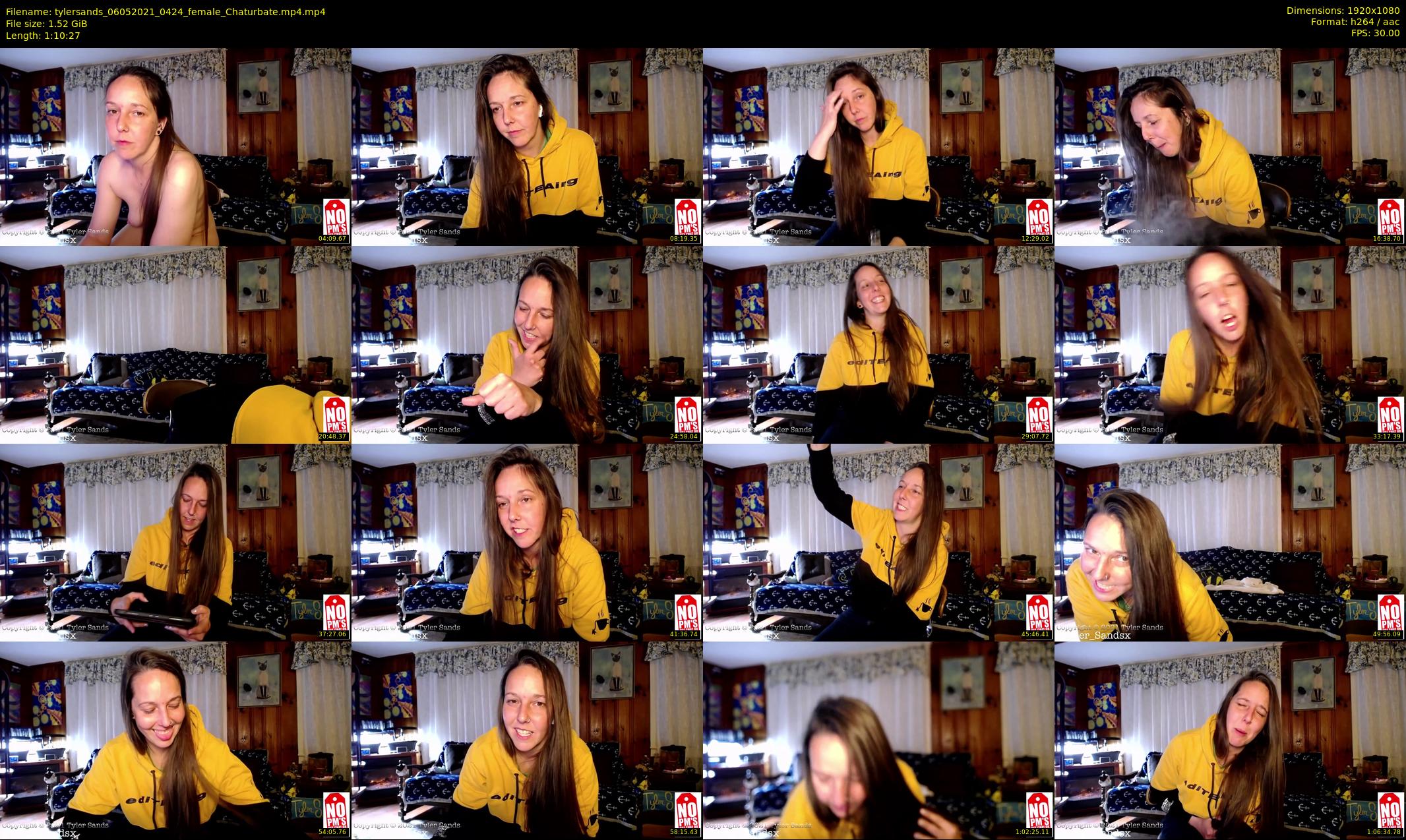 tylersands — 71 minute Chaturbate female cam show recording, 1080p, May 6, 2021