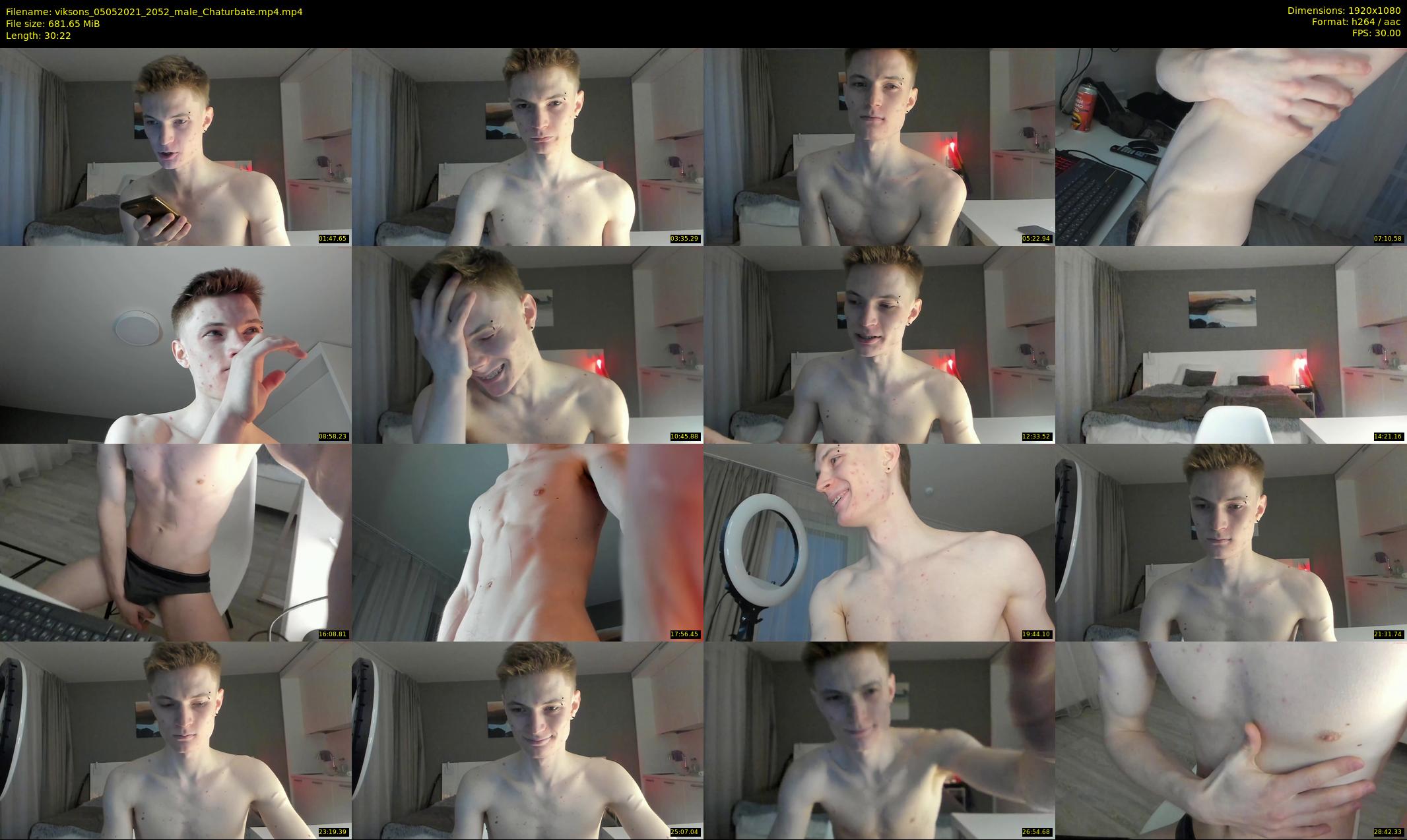 viksons — 31 minute Chaturbate male cam show recording, 1080p, May 5, 2021