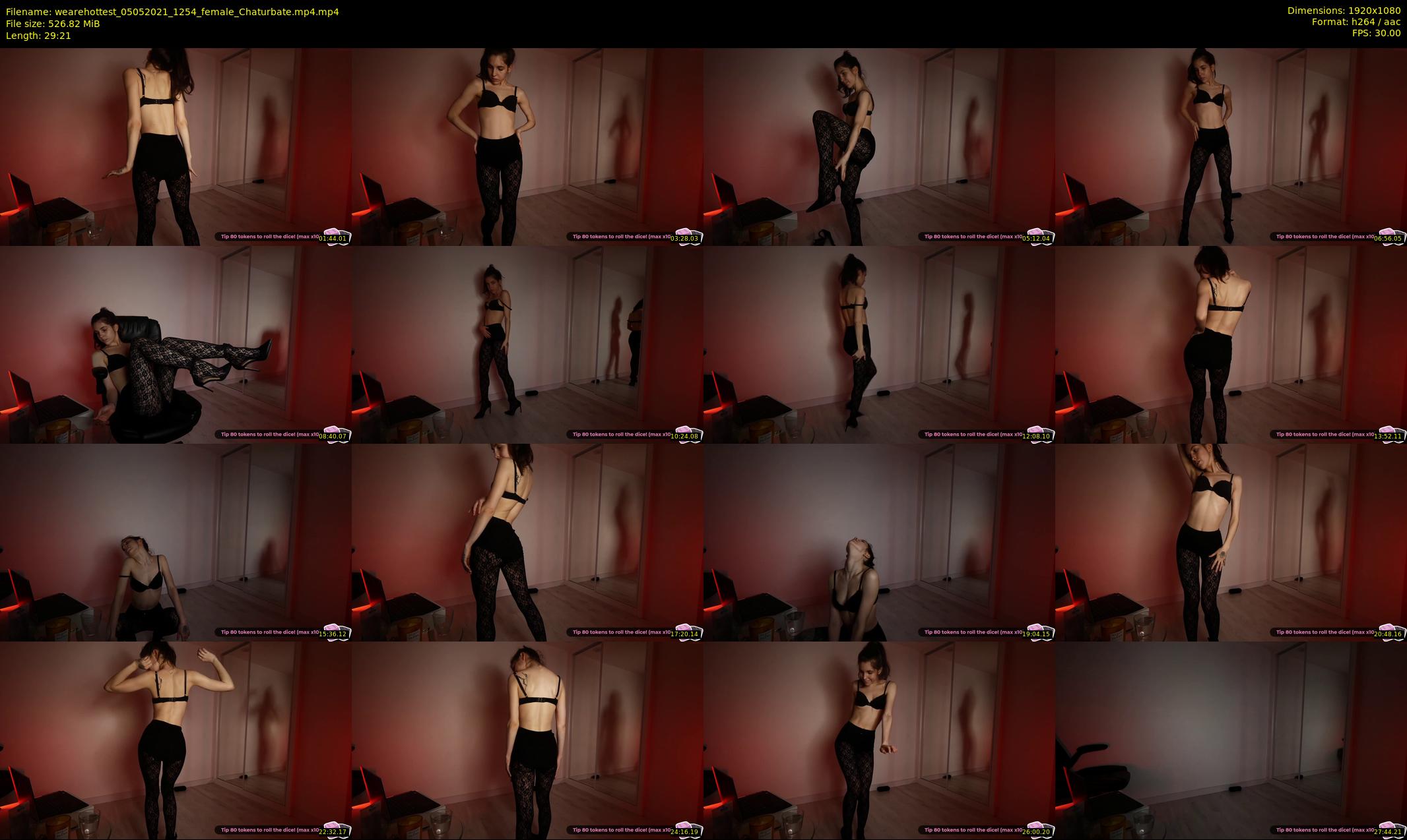 wearehottest — 30 minute Chaturbate couple cam show recording, 1080p, May 5, 2021