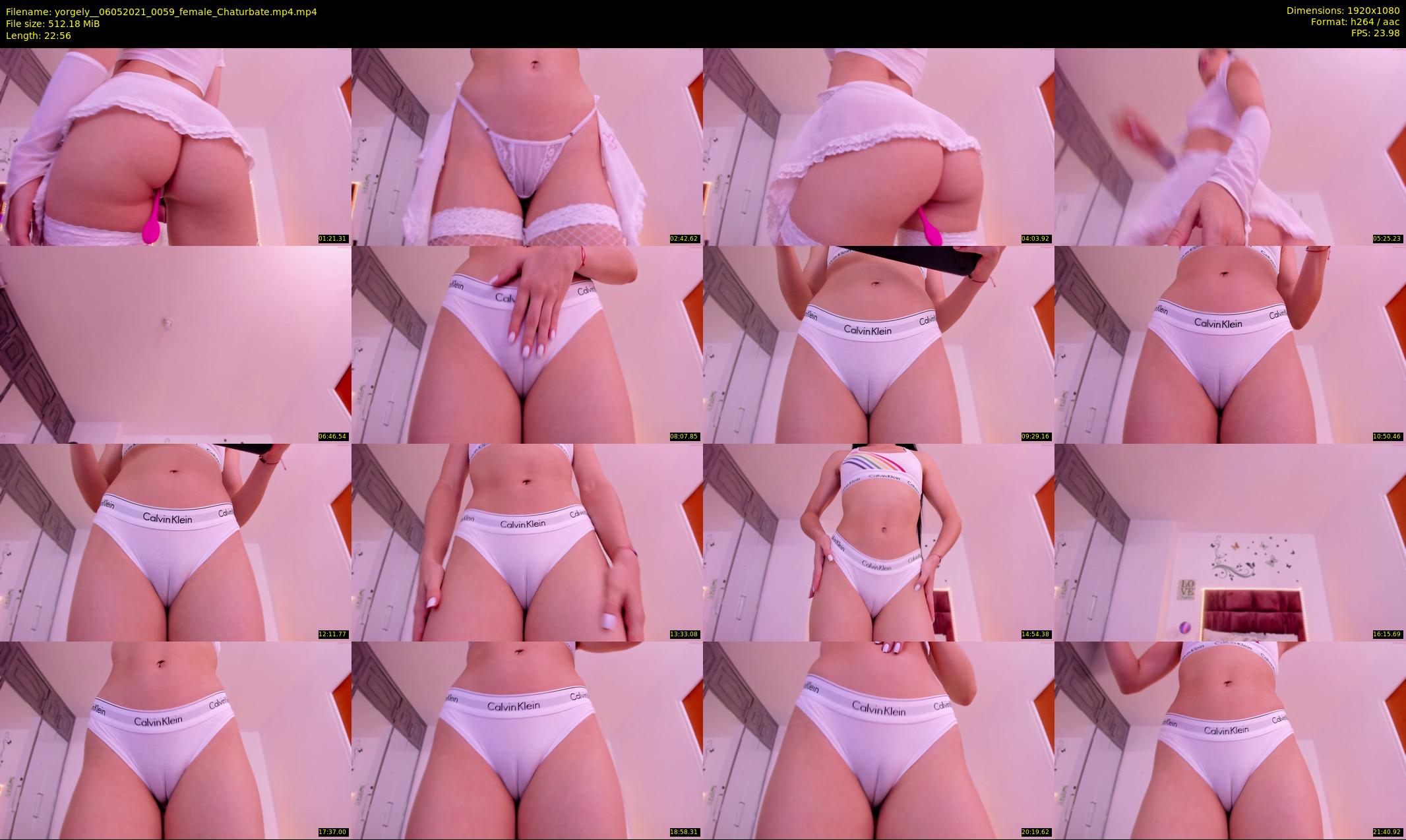 yorgely_ — 23 minute Chaturbate female cam show recording, 1080p, May 6, 2021