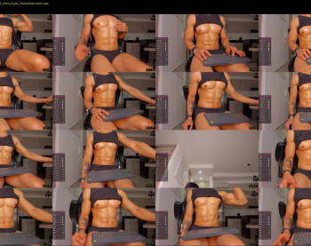 aaronmagnum — 23 minute Chaturbate male cam show recording, 1080p, May 8, 2021