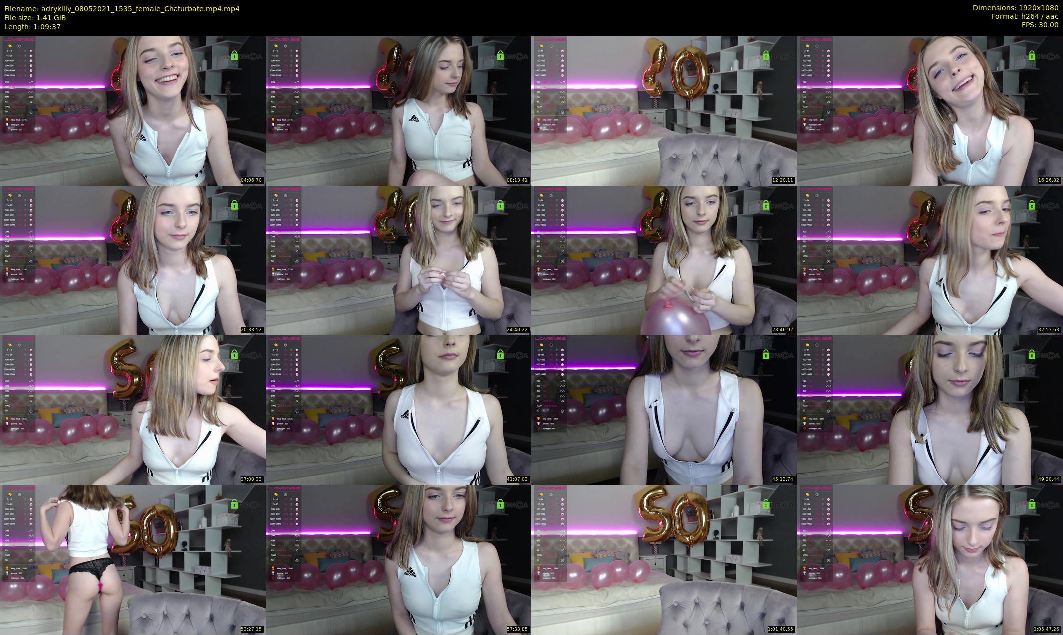 adrykilly — 70 minute Chaturbate female cam show recording, 1080p, May 8, 2021