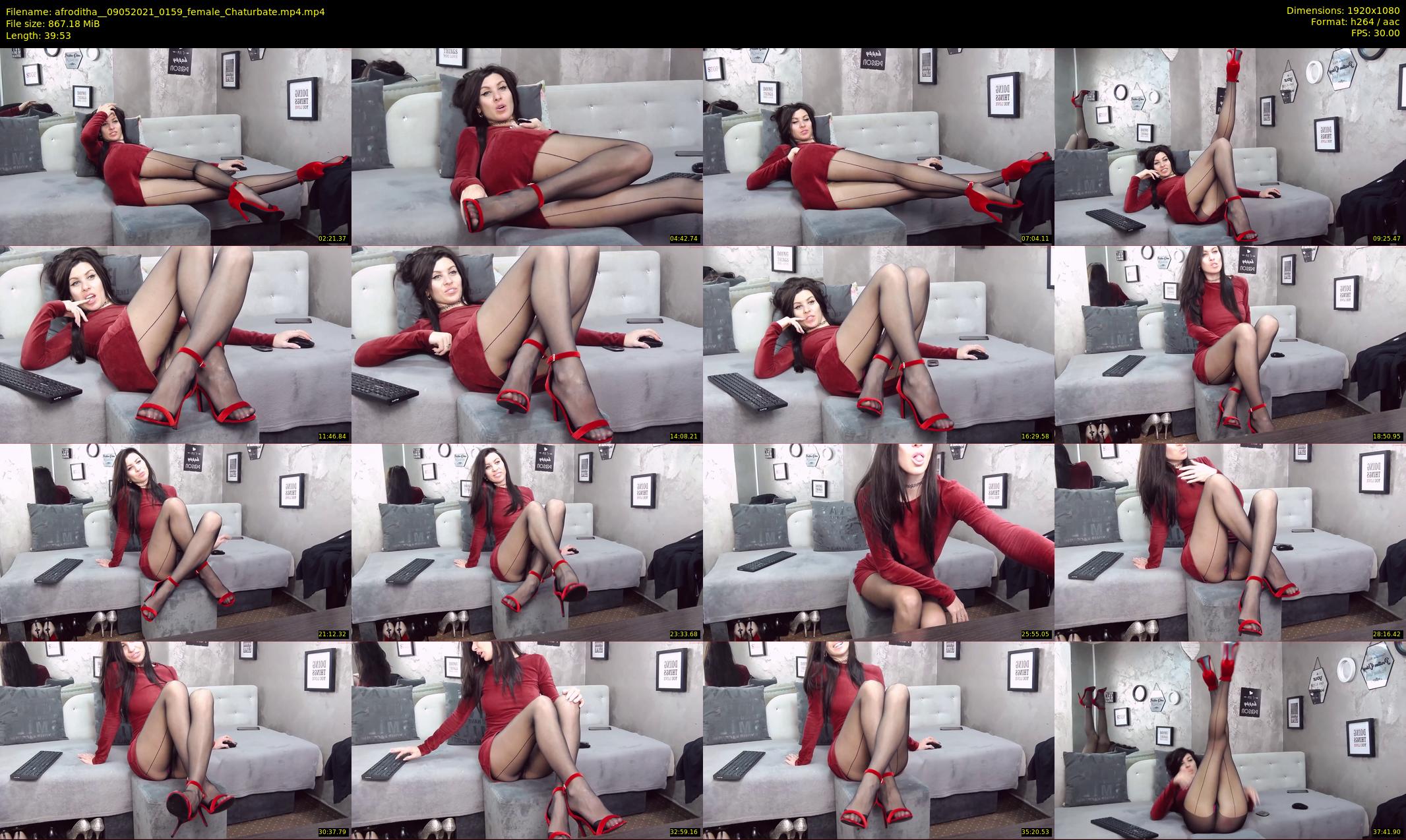 afroditha_ — 40 minute Chaturbate female cam show recording, 1080p, May 9, 2021