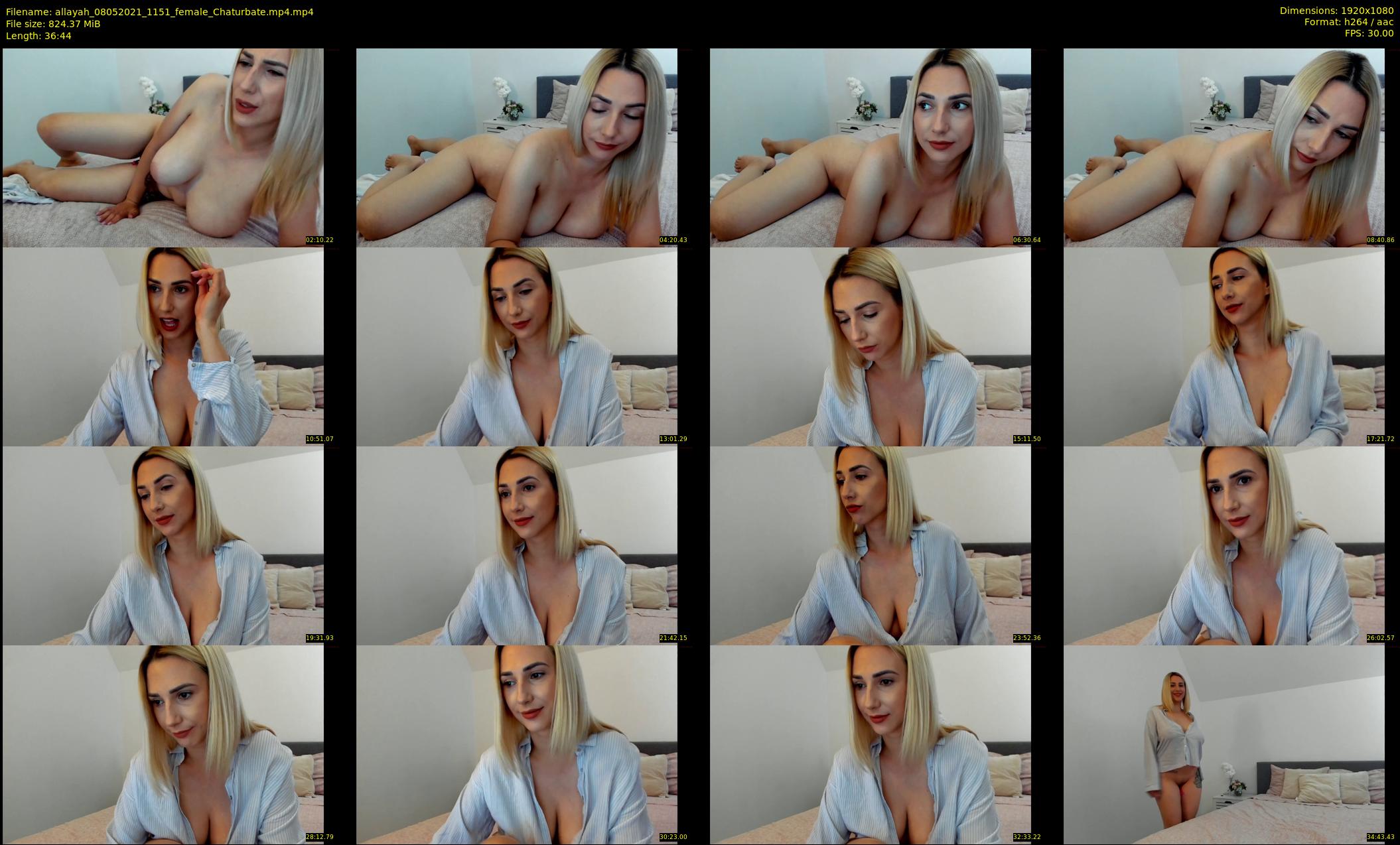 allayah — 37 minute Chaturbate female cam show recording, 1080p, May 8, 2021