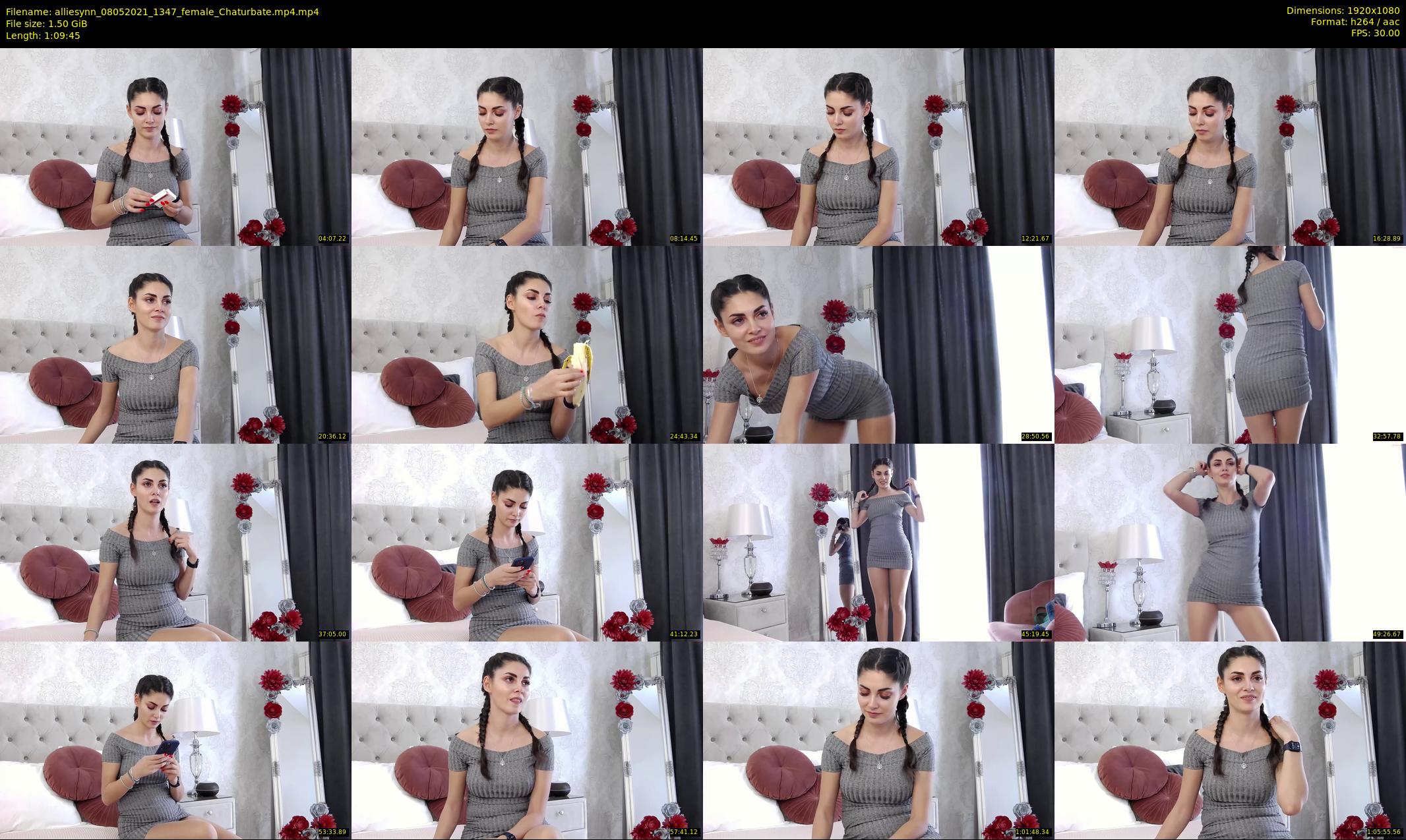 alliesynn — 70 minute Chaturbate female cam show recording, 1080p, May 8, 2021