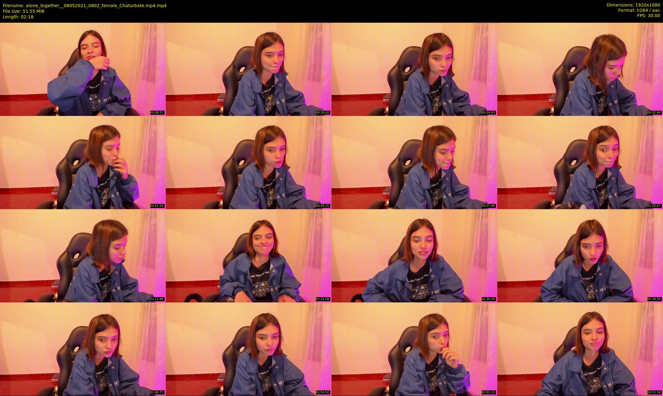 alone_together_ — 3 minute Chaturbate female cam show recording, 1080p, May 8, 2021