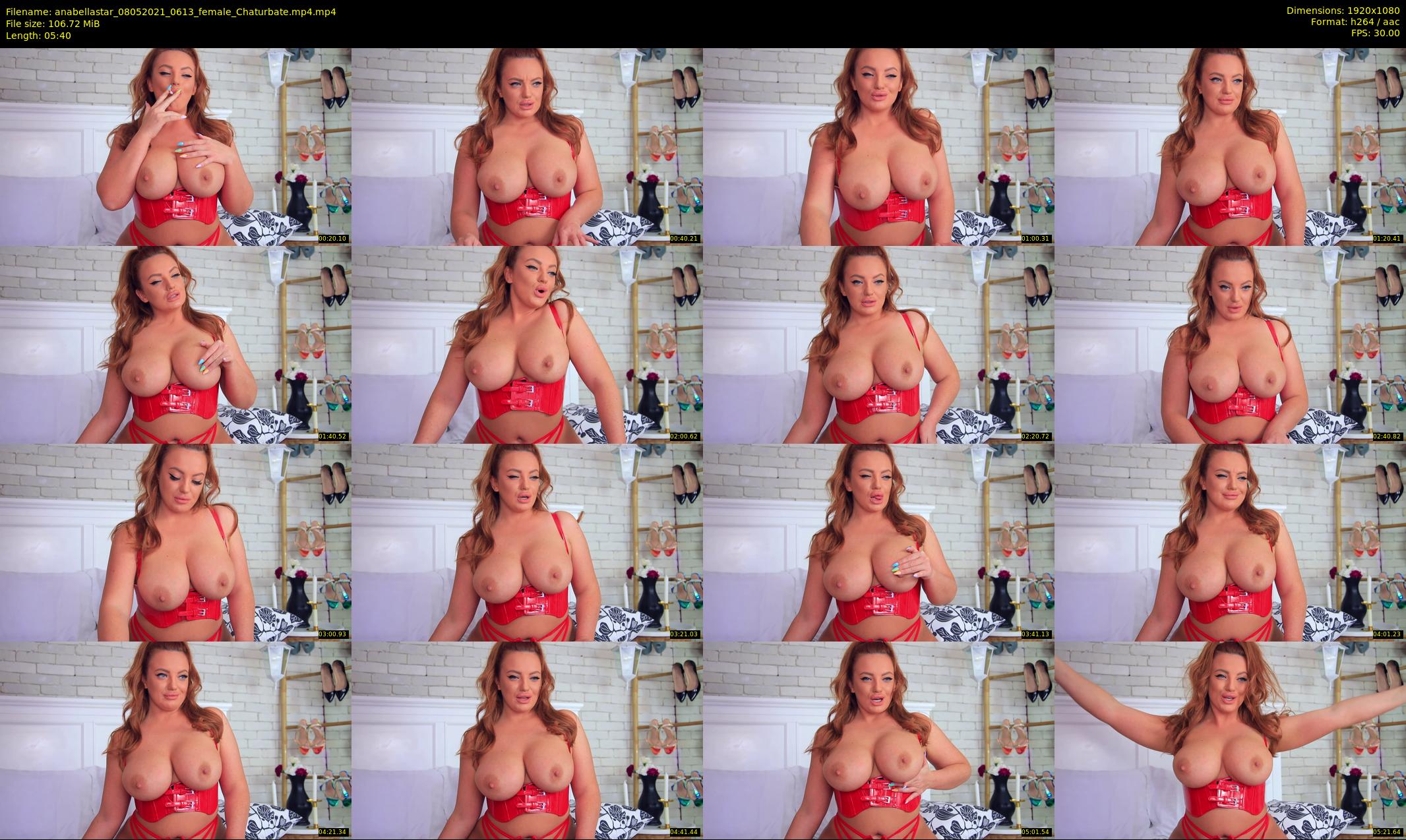 anabellastar — 6 minute Chaturbate female cam show recording, 1080p, May 8, 2021