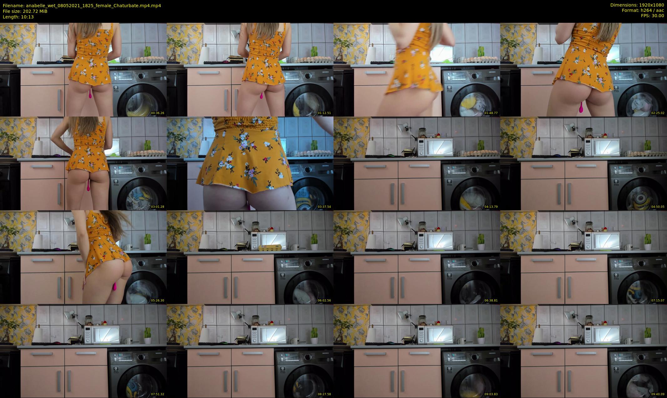 anabelle_wet — 11 minute Chaturbate female cam show recording, 1080p, May 8, 2021