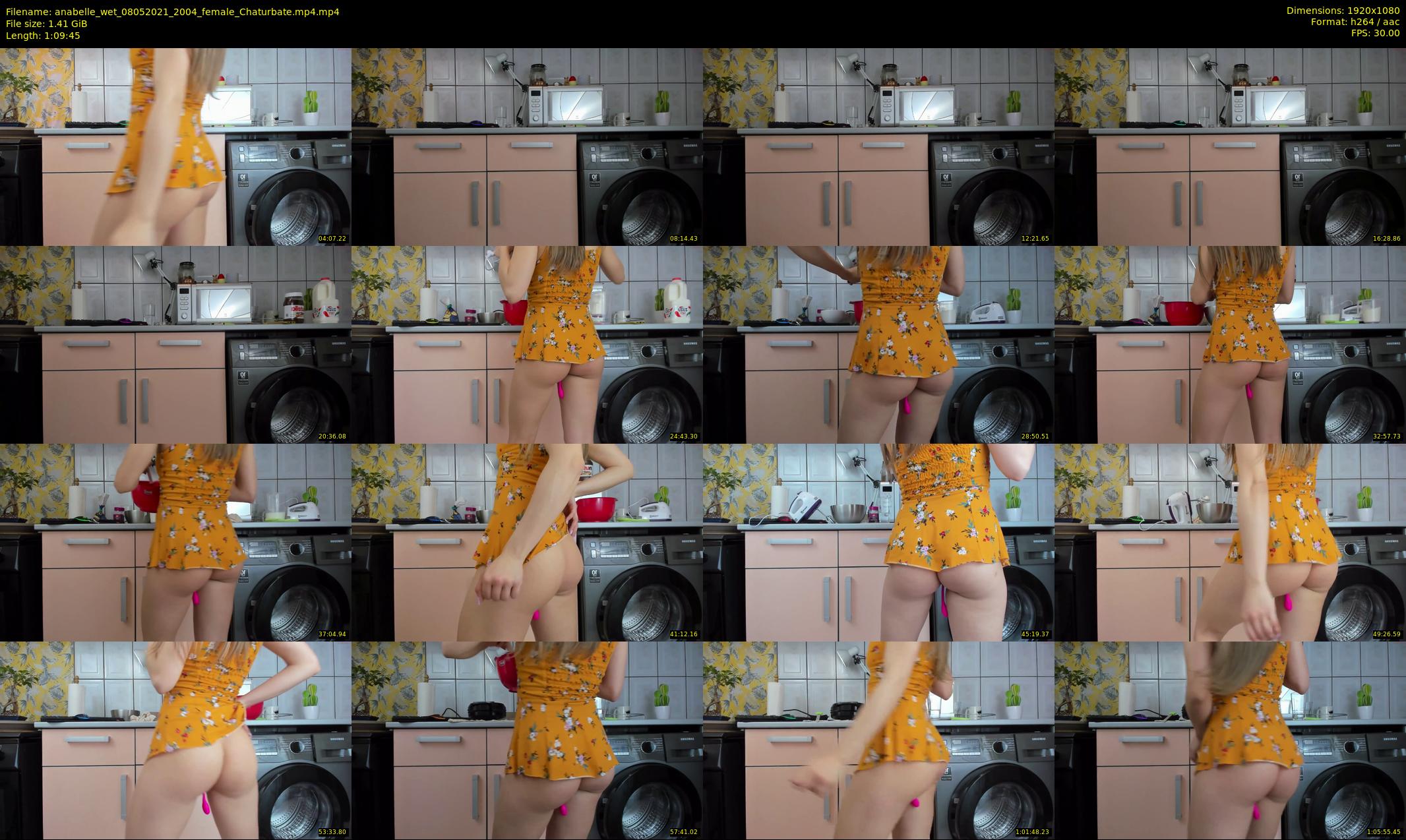 anabelle_wet — 70 minute Chaturbate female cam show recording, 1080p, May 8, 2021