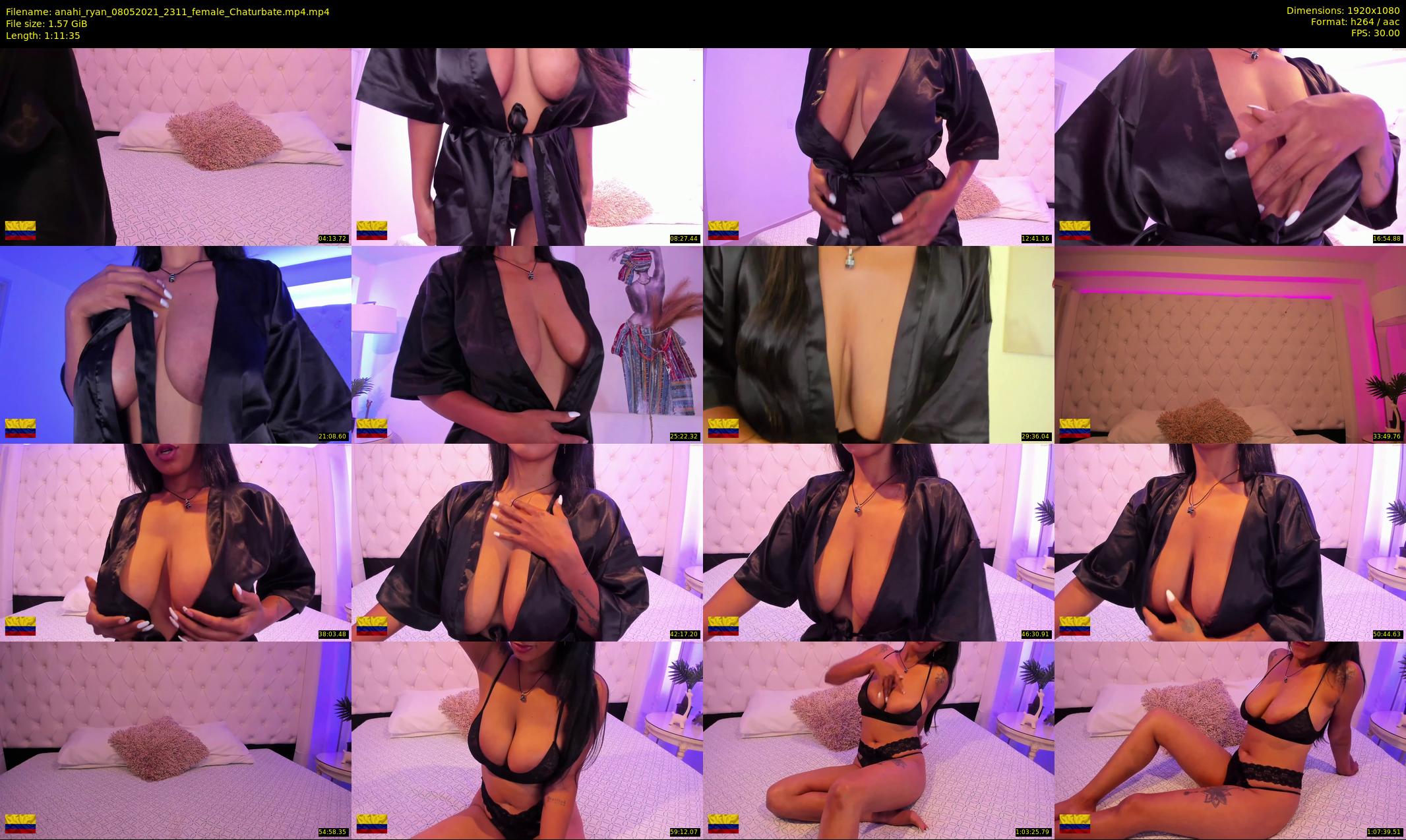 anahi_ryan — 72 minute Chaturbate female cam show recording, 1080p, May 8, 2021