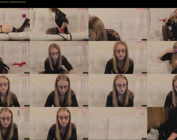 angeellina — 45 minute Chaturbate female cam show recording, 1080p, May 9, 2021