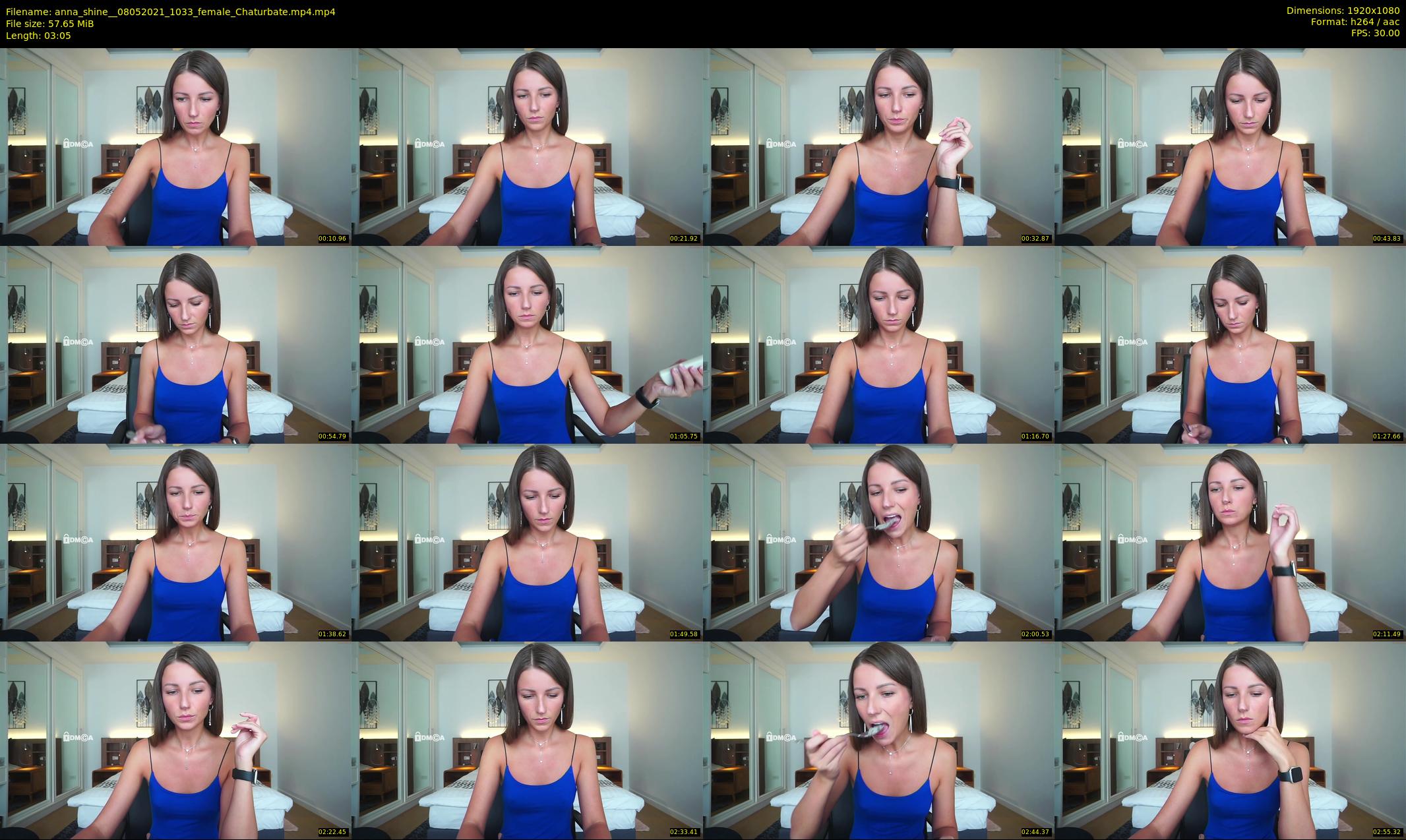 anna_shine_ — 4 minute Chaturbate female cam show recording, 1080p, May 8, 2021