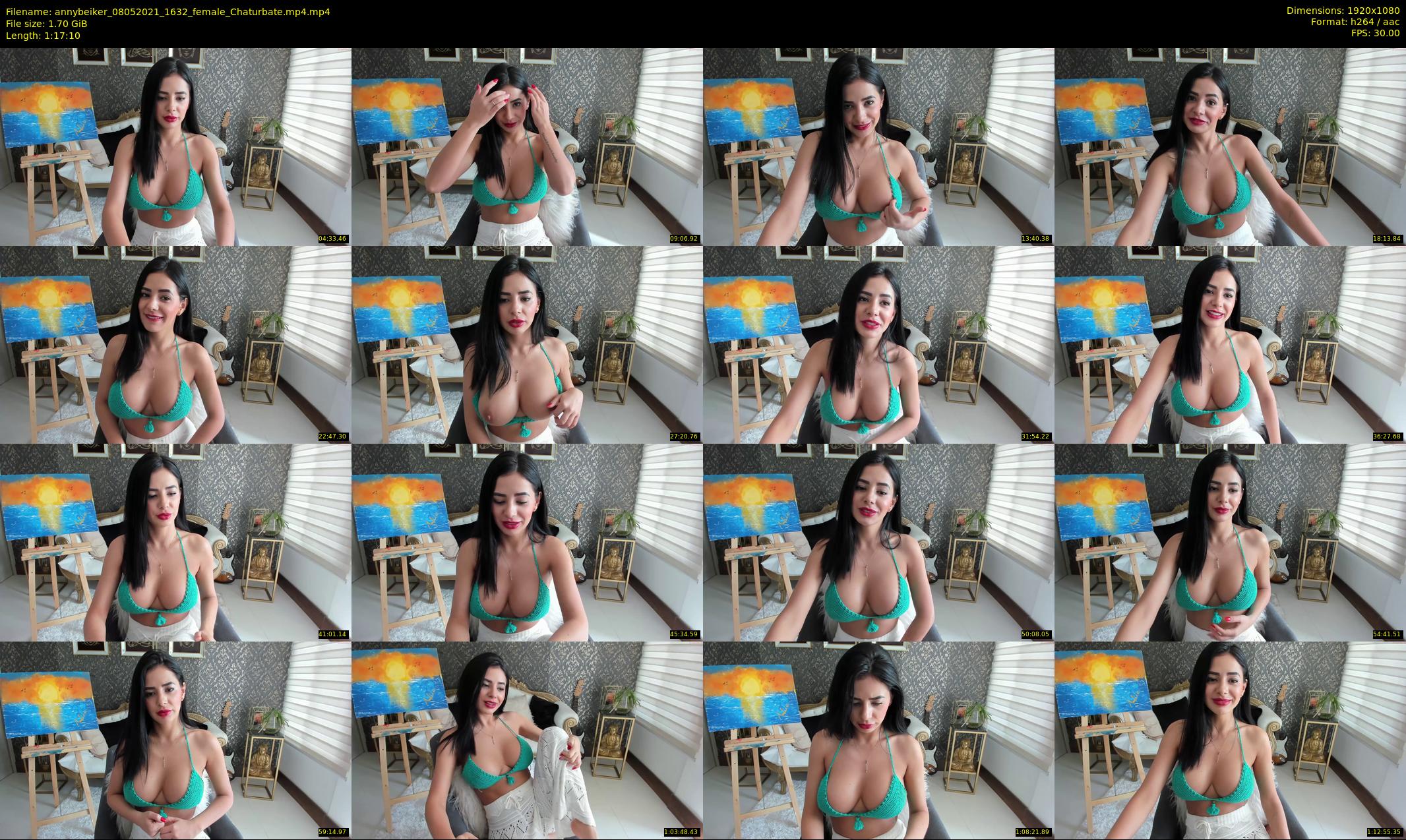 annybeiker — 78 minute Chaturbate female cam show recording, 1080p, May 8, 2021