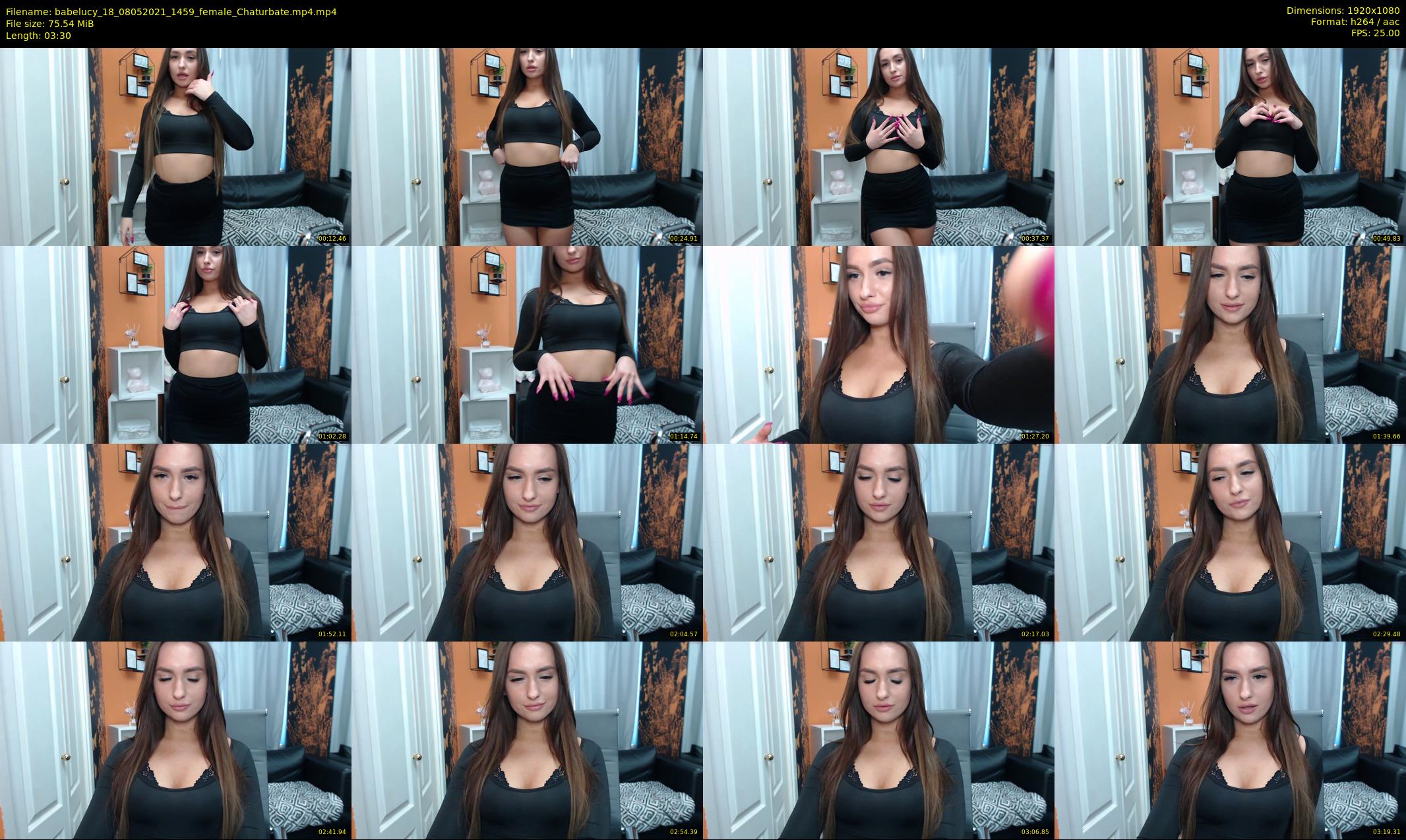 babelucy_18 — 4 minute Chaturbate female cam show recording, 1080p, May 8, 2021