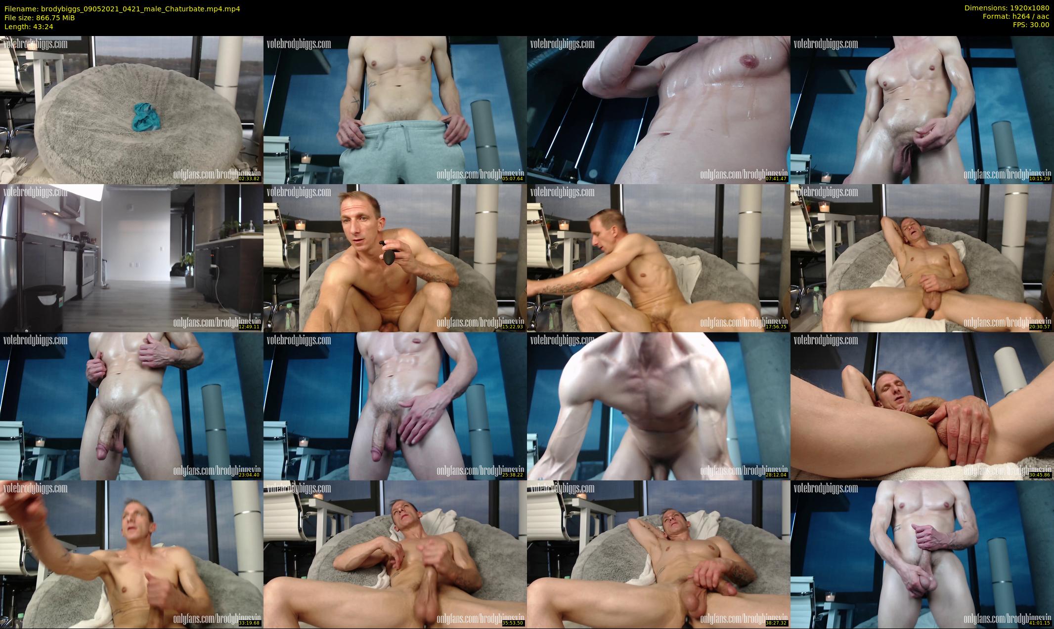 brodybiggs — 44 minute Chaturbate male cam show recording, 1080p, May 9, 2021