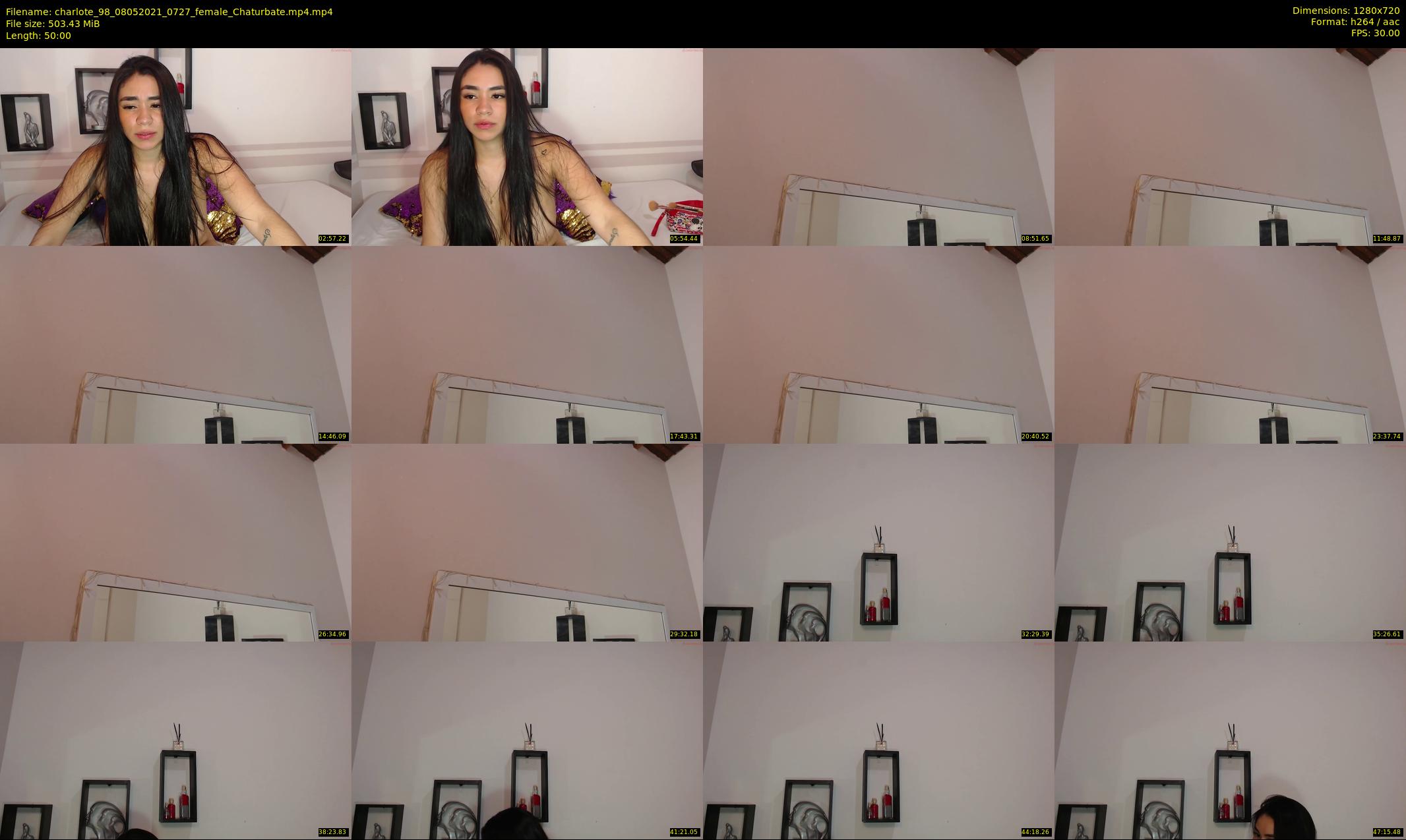 charlote_98 — 50 minute Chaturbate female cam show recording, 720p, May 8, 2021