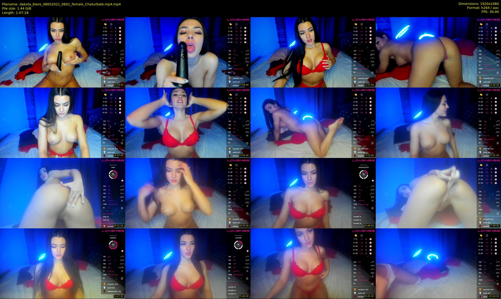 dakota_blare — 68 minute Chaturbate female cam show recording, 1080p, May 8, 2021