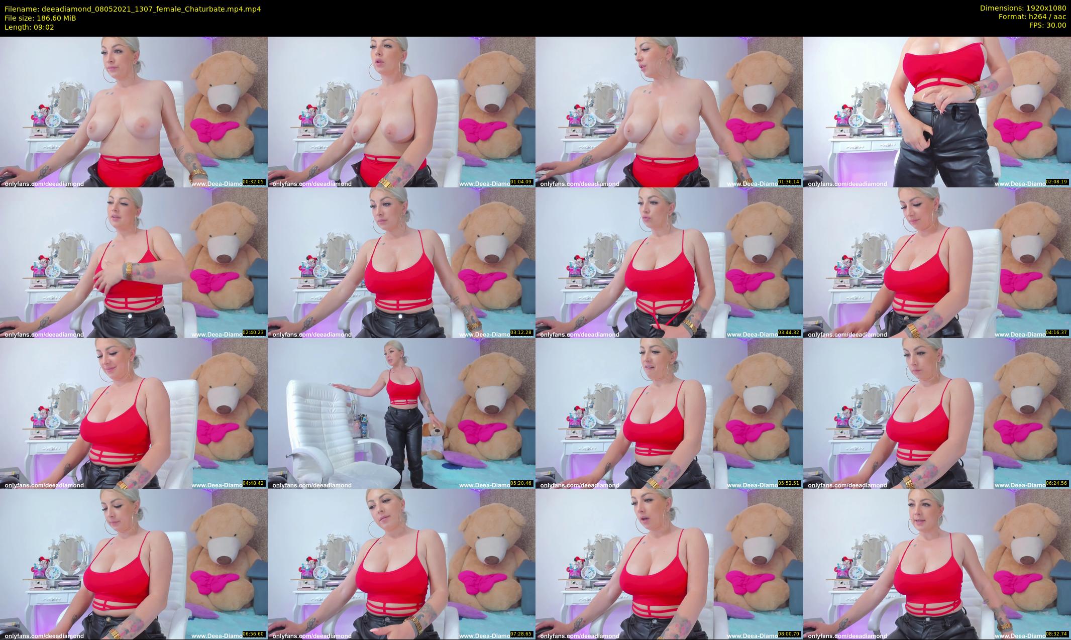 deeadiamond — 10 minute Chaturbate female cam show recording, 1080p, May 8, 2021