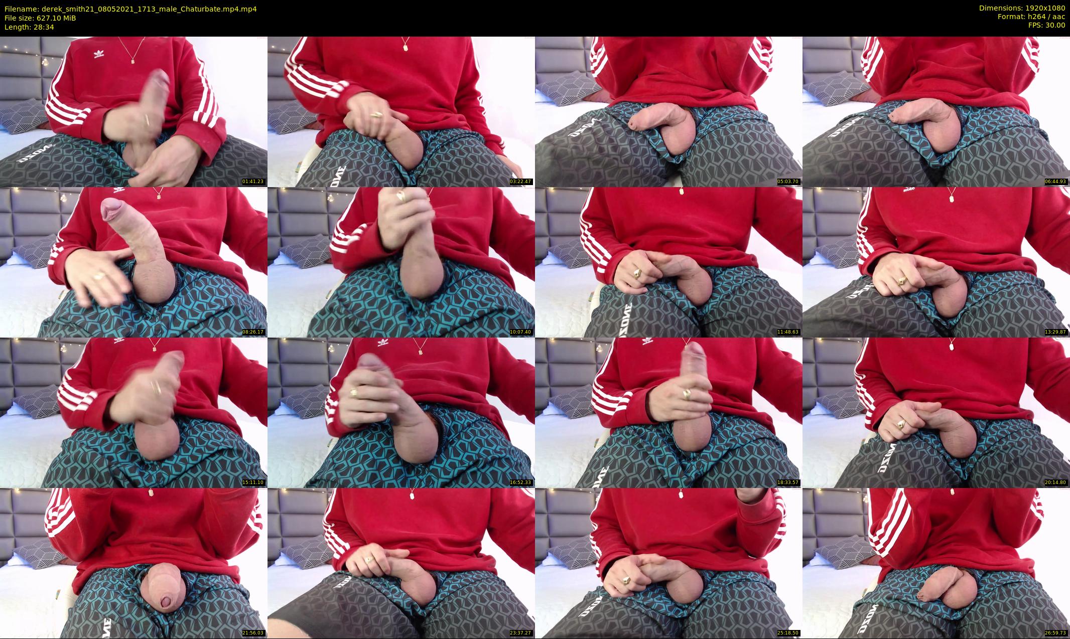 derek_smith21 — 29 minute Chaturbate male cam show recording, 1080p, May 8, 2021