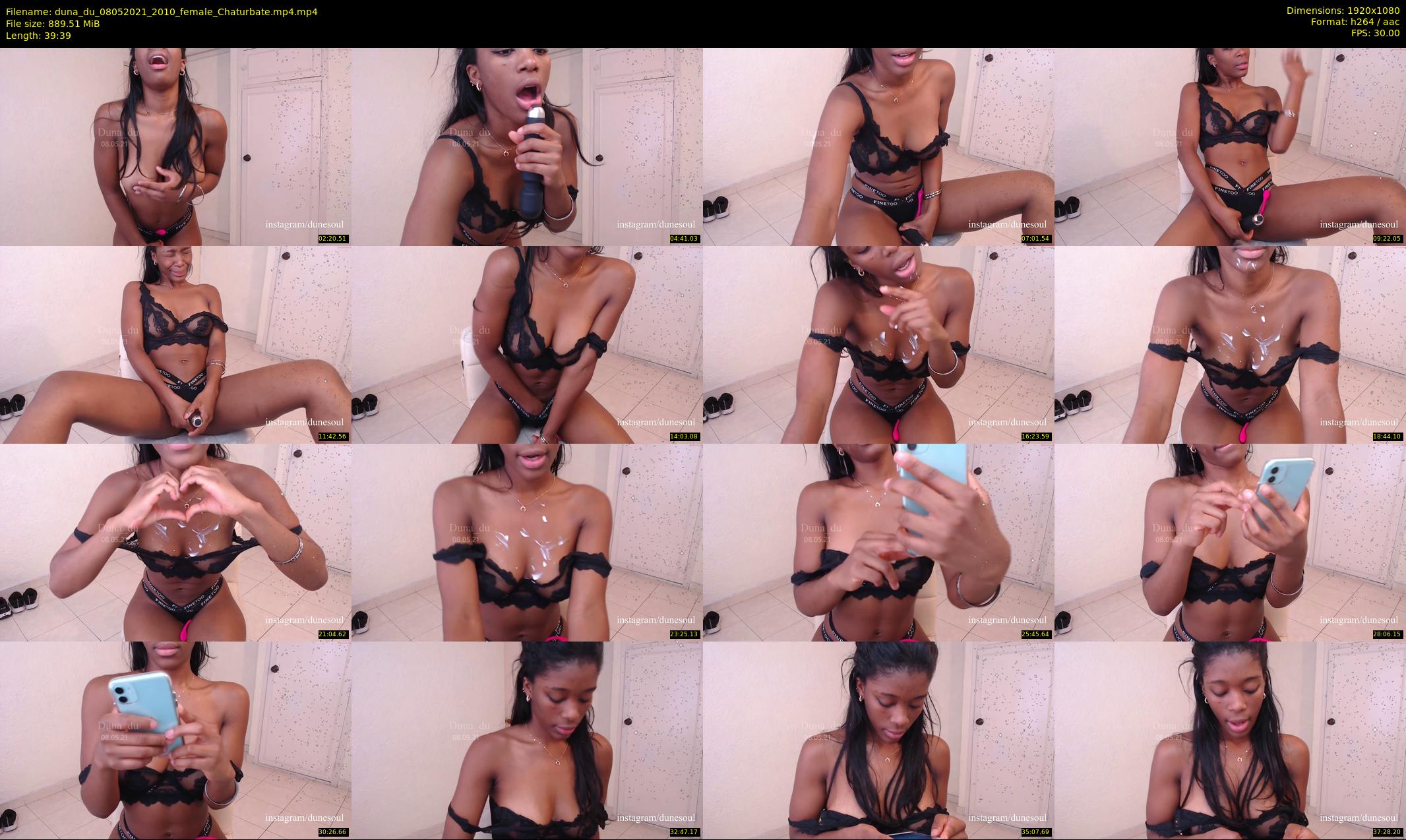 duna_du — 40 minute Chaturbate female cam show recording, 1080p, May 8, 2021